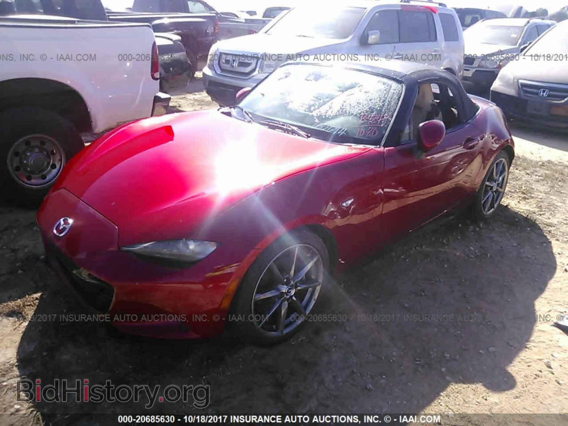 2016 Mazda Mx-5 miata - VIN: JM1NDAD77G0100694 - Фото 2