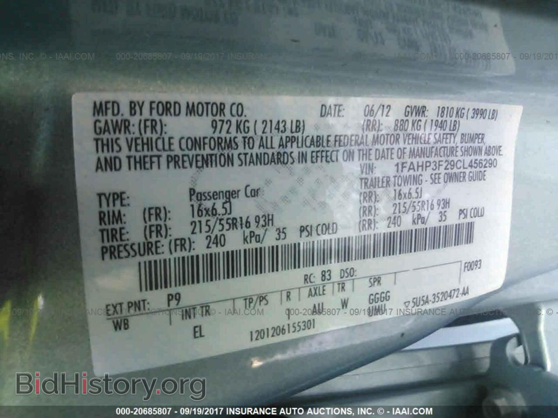 2012 Ford Focus - VIN: 1FAHP3F29CL456290 - Photo 9