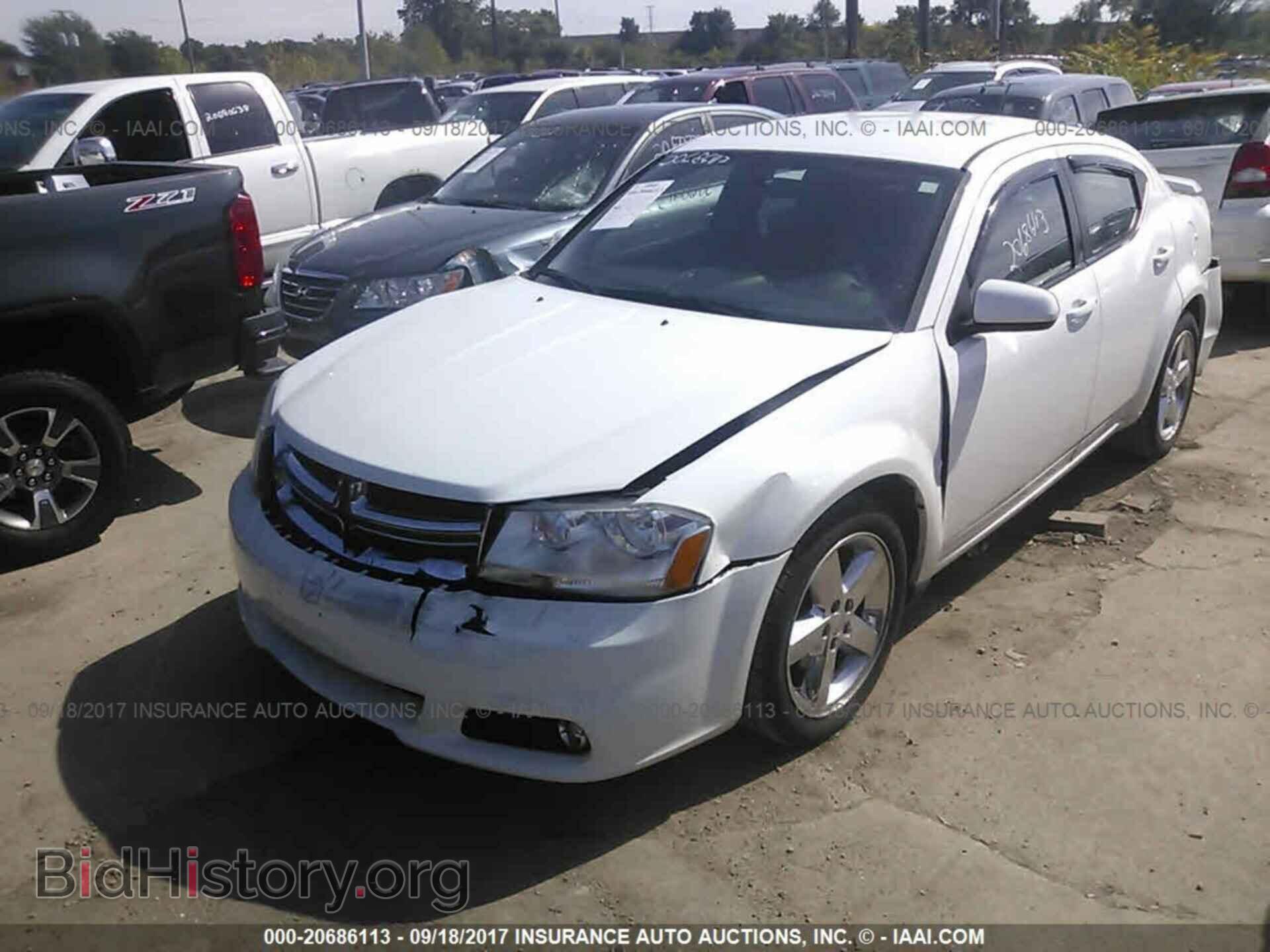2012 Dodge Avenger - VIN: 1C3CDZEG8CN228223 - Фото 2