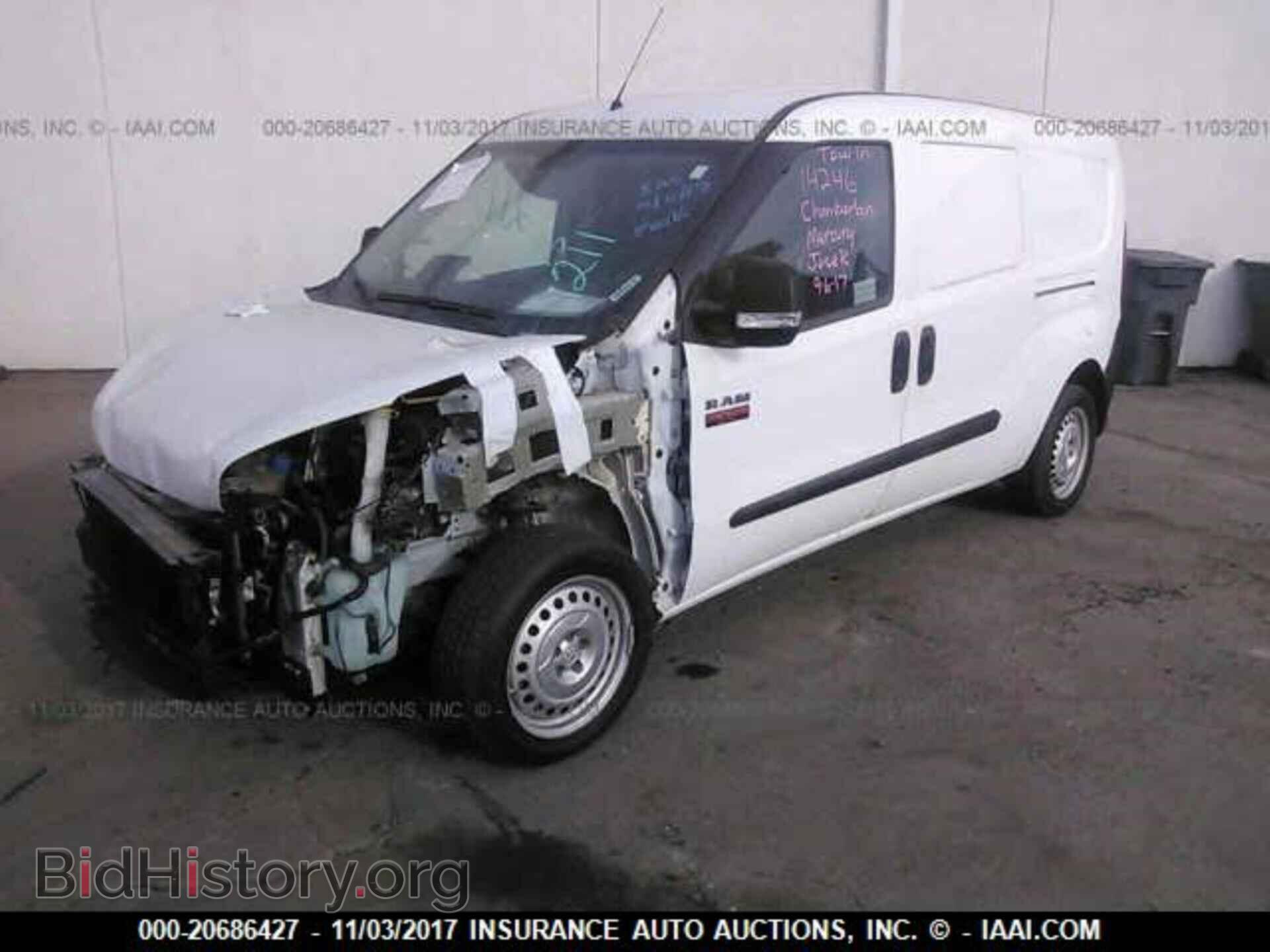 2015 Ram Promaster - VIN: ZFBERFAT6F6978728 - Photo 2