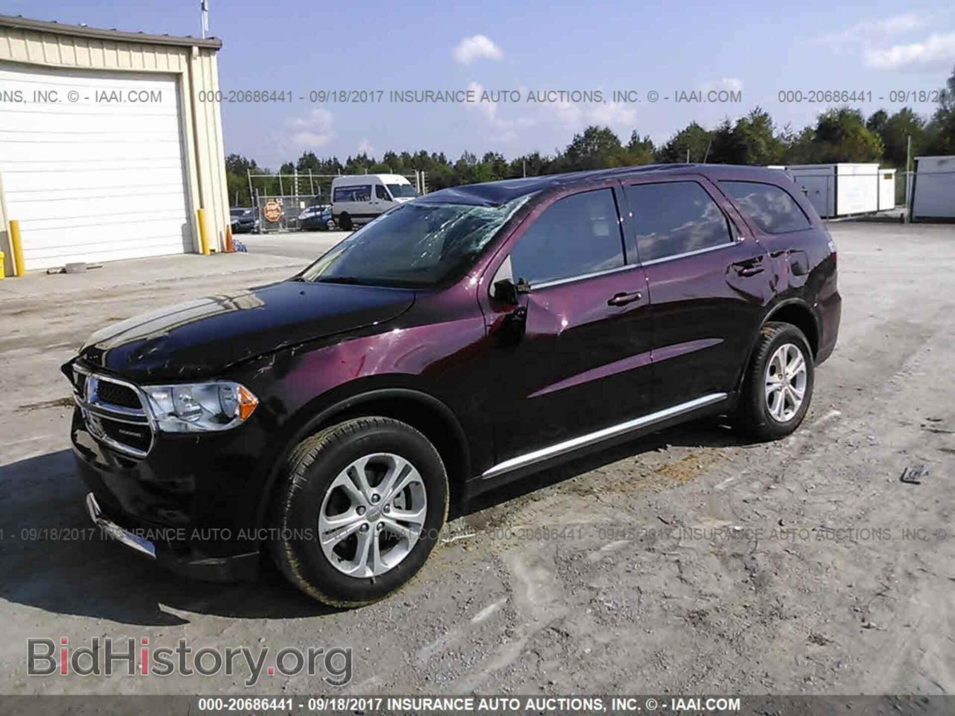 2012 Dodge Durango - VIN: 1C4RDHAGXCC266621 - Photo 2