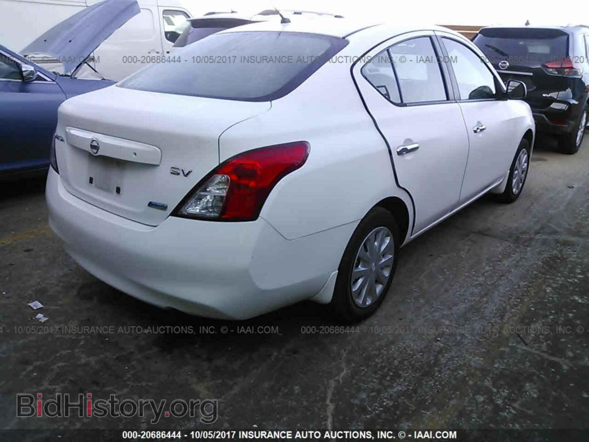 2012 Nissan Versa - VIN: 3N1CN7AP4CL865423 - Фото 4