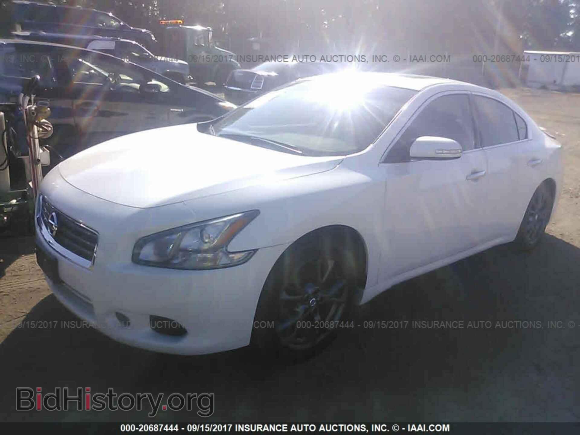 2012 Nissan Maxima - VIN: 1N4AA5AP2CC863532 - Фото 2