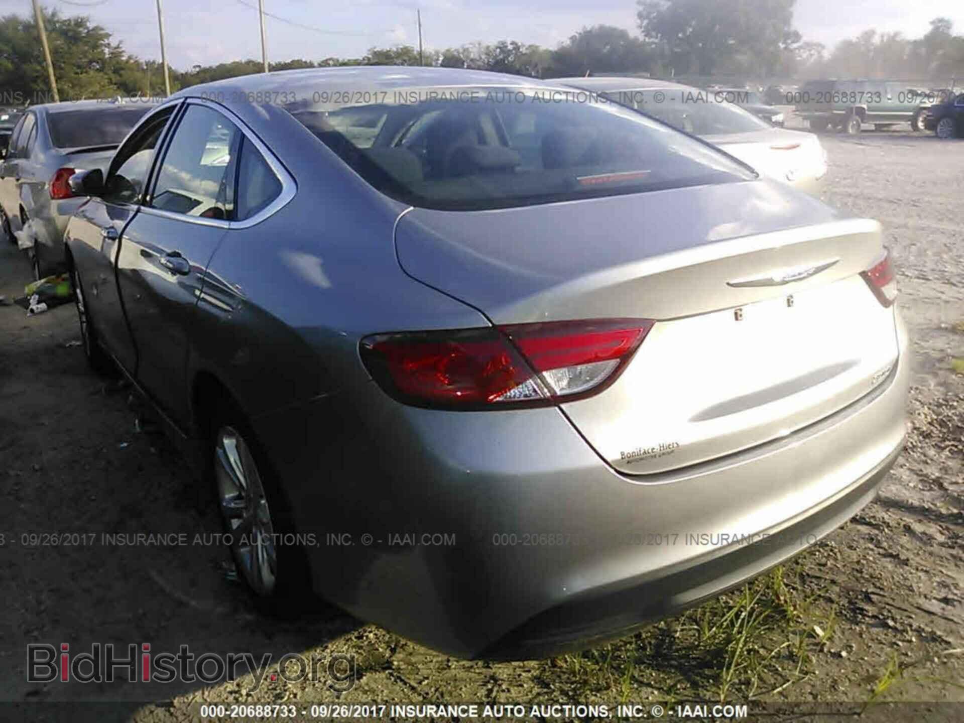 2016 Chrysler 200 - VIN: 1C3CCCFB8GN186192 - Photo 3