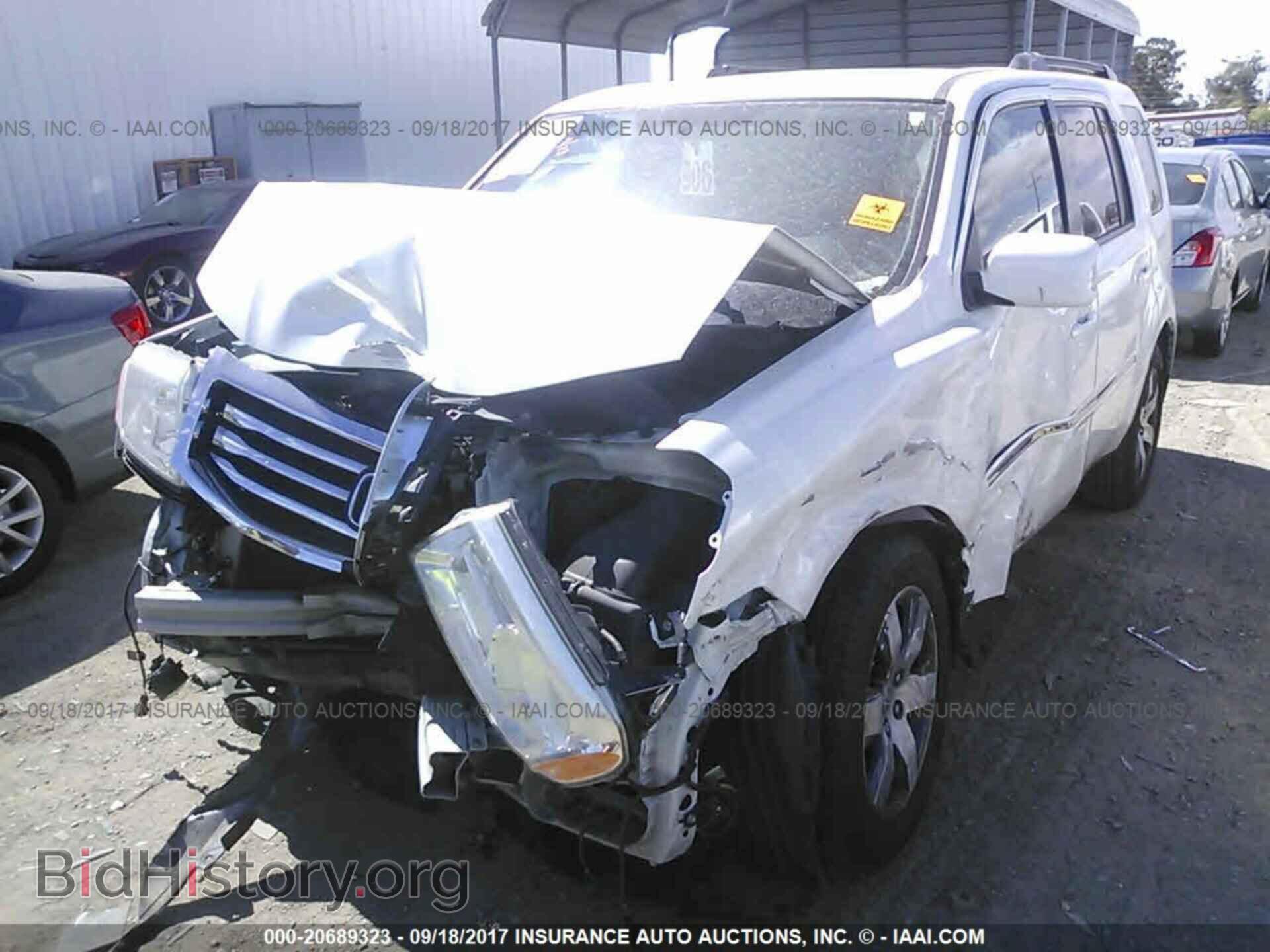 2013 Honda Pilot - VIN: 5FNYF3H94DB031247 - Photo 2
