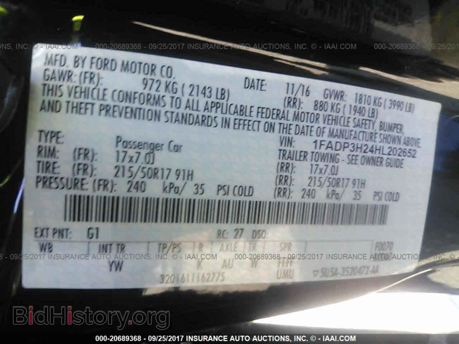 2017 Ford Focus - VIN: 1FADP3H24HL202652 - Photo 9