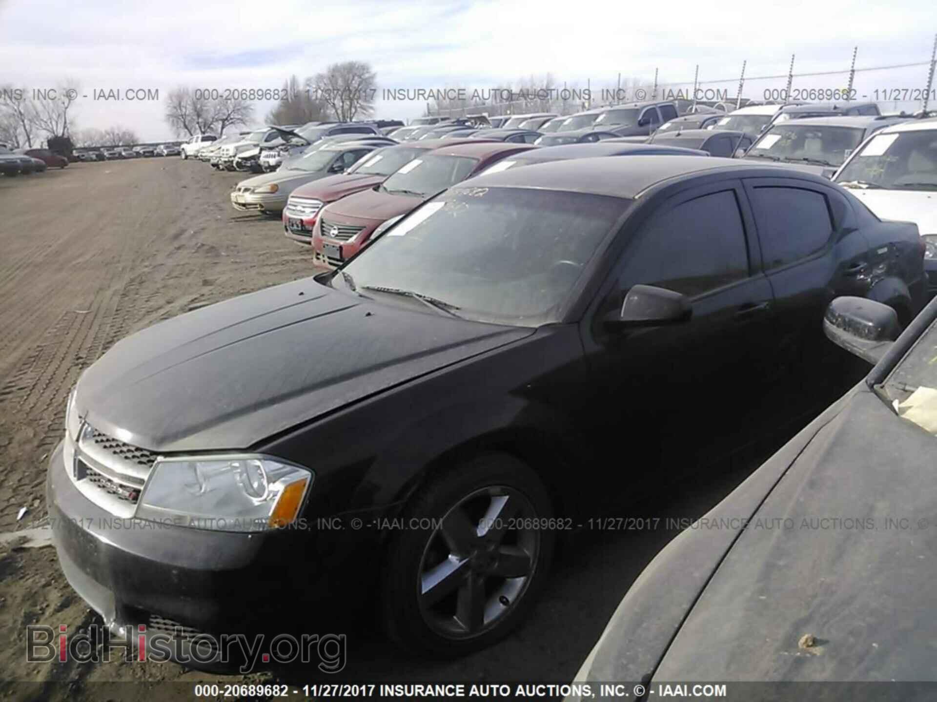 2012 Dodge Avenger - VIN: 1C3CDZAB2CN259249 - Фото 2