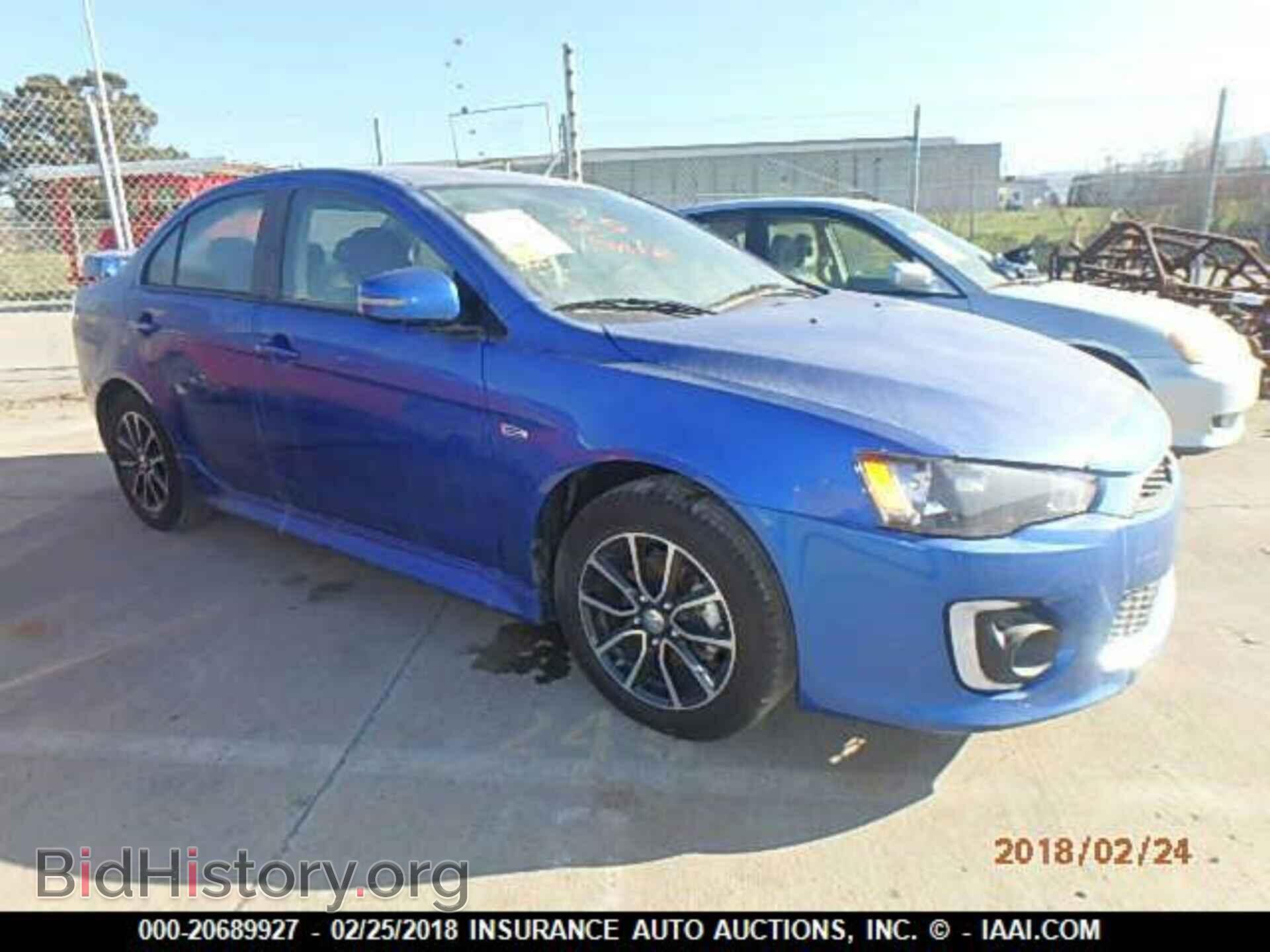 Фотография JA32U2FUXHU001310 - Mitsubishi Lancer 2017