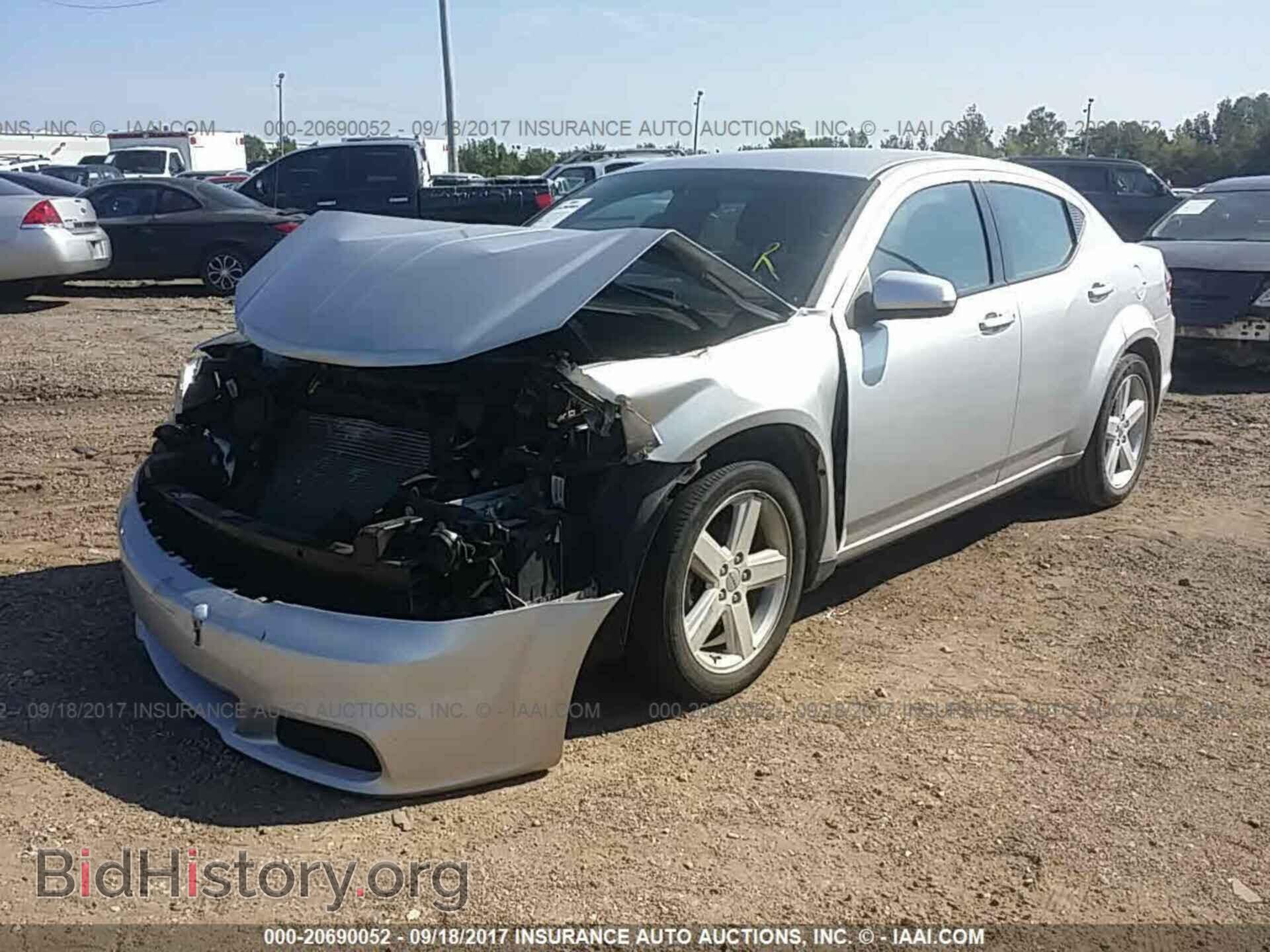 2012 Dodge Avenger - VIN: 1C3CDZCB5CN227988 - Фото 2