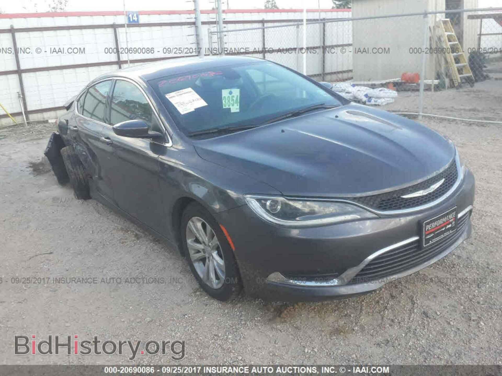 Фотография 1C3CCCABXFN658432 - Chrysler 200 2015