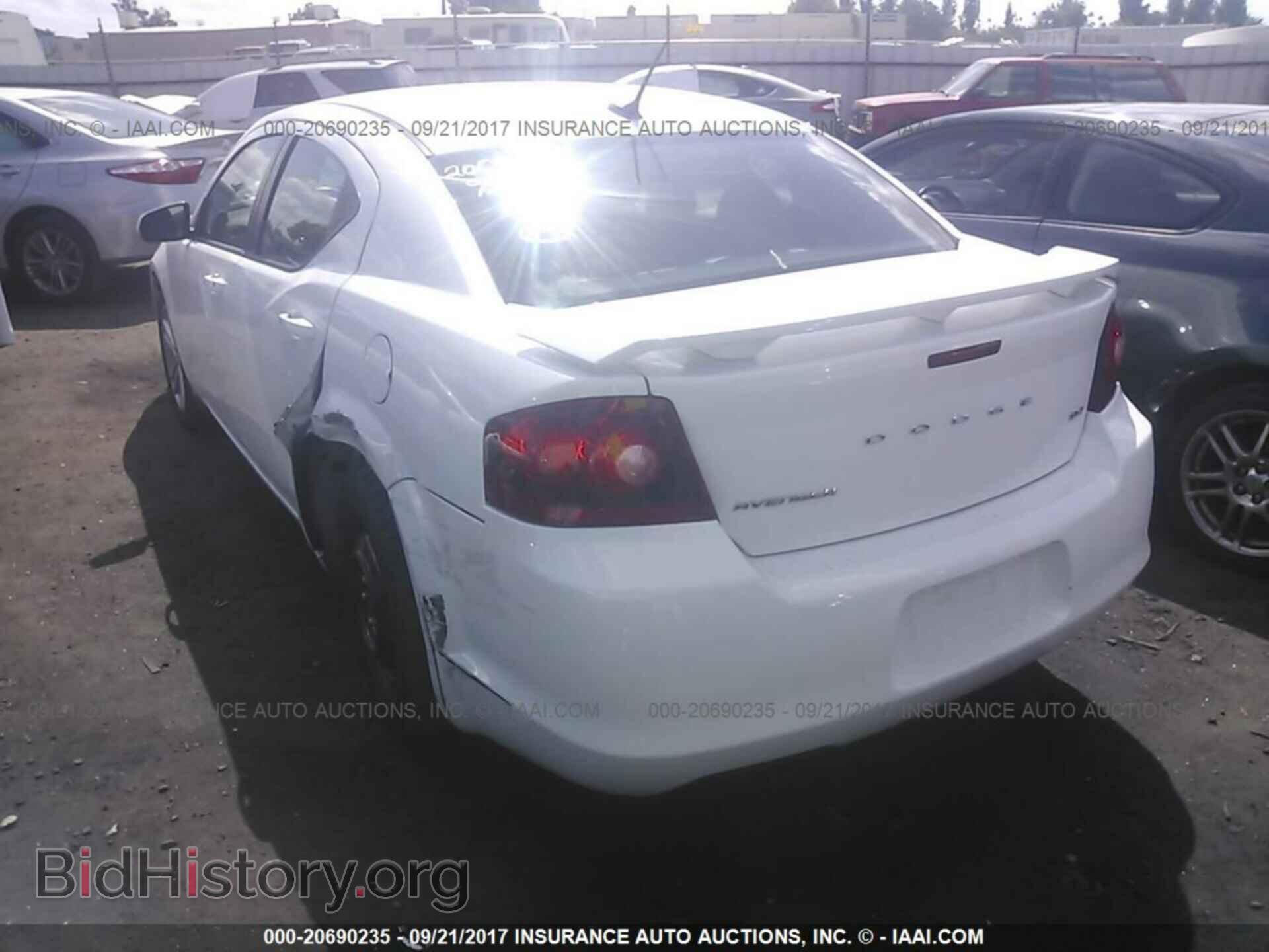 2012 Dodge Avenger - VIN: 1C3CDZCB0CN221032 - Фото 3
