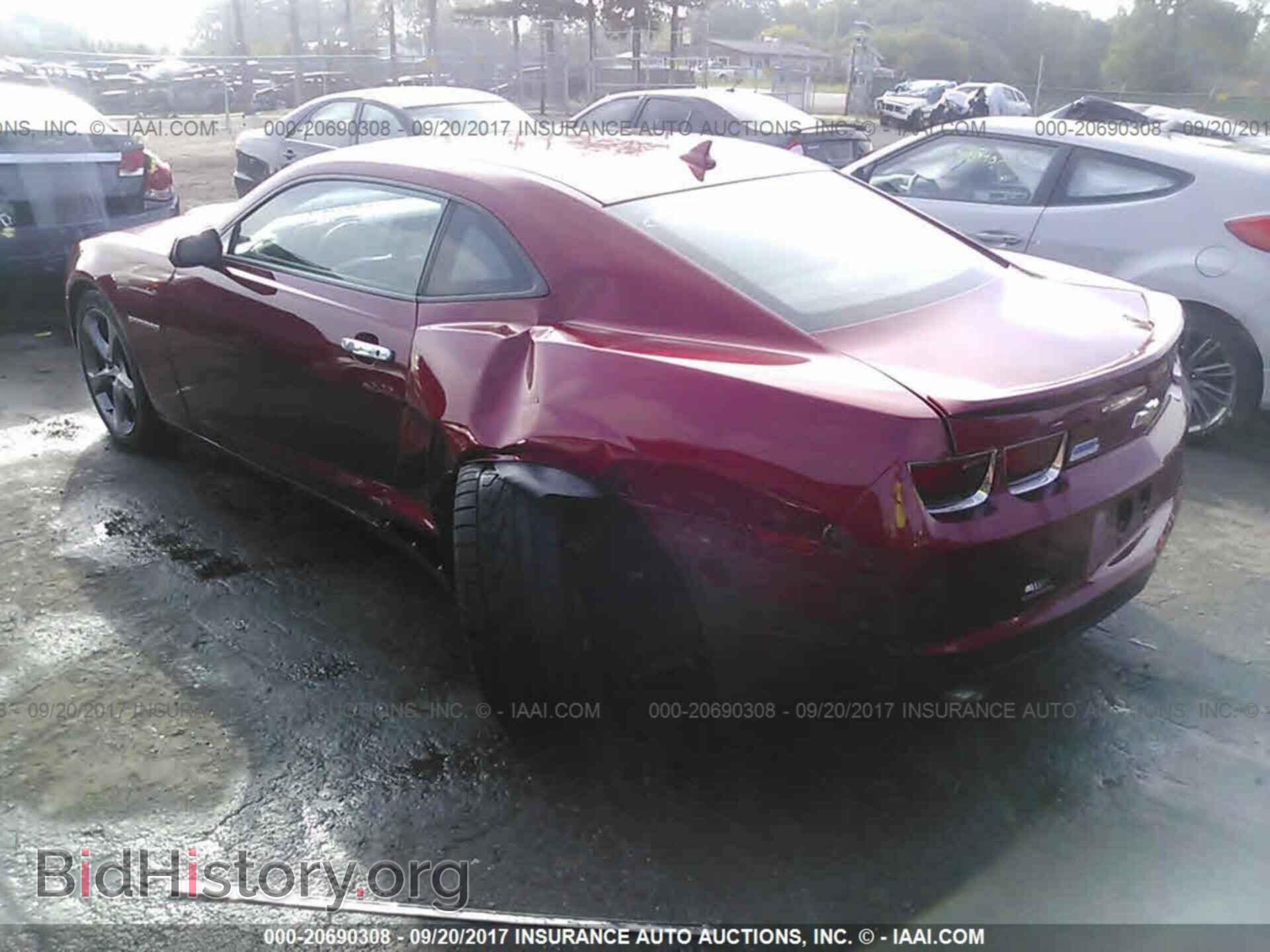 2013 Chevrolet Camaro - VIN: 2G1FB1E34D9105366 - Фото 3