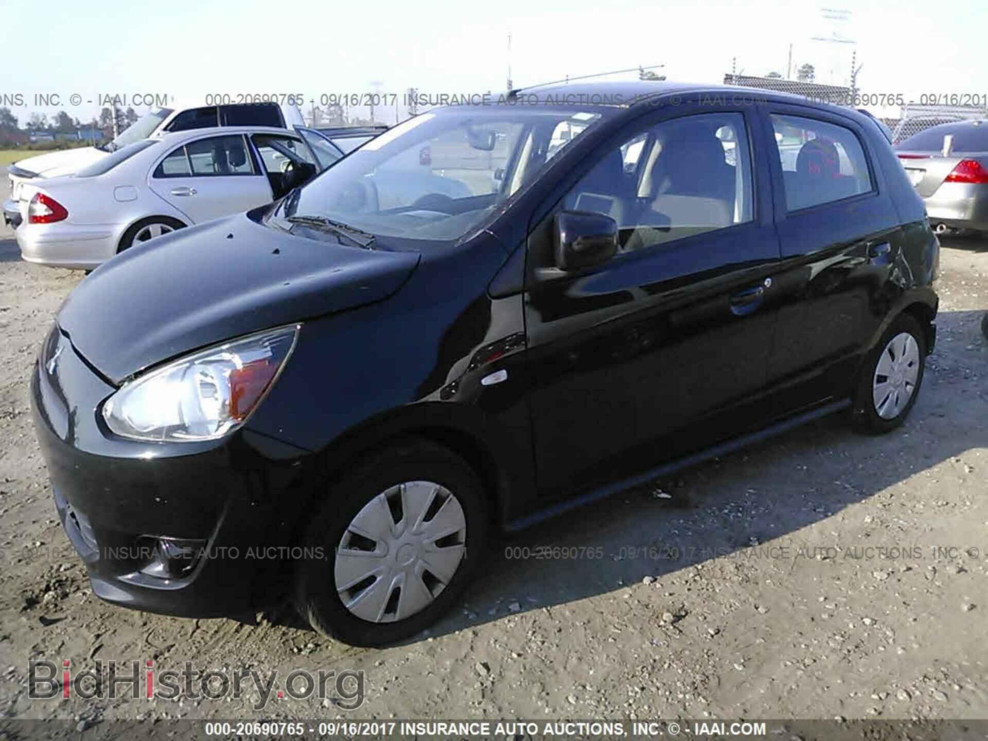 2014 Mitsubishi Mirage - VIN: ML32A3HJ7EH016535 - Фото 2