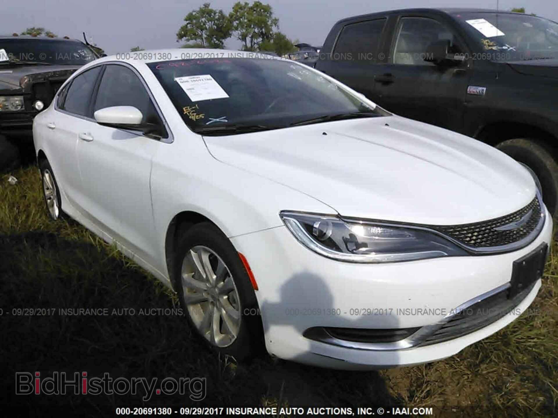 Фотография 1C3CCCABXGN178201 - Chrysler 200 2016