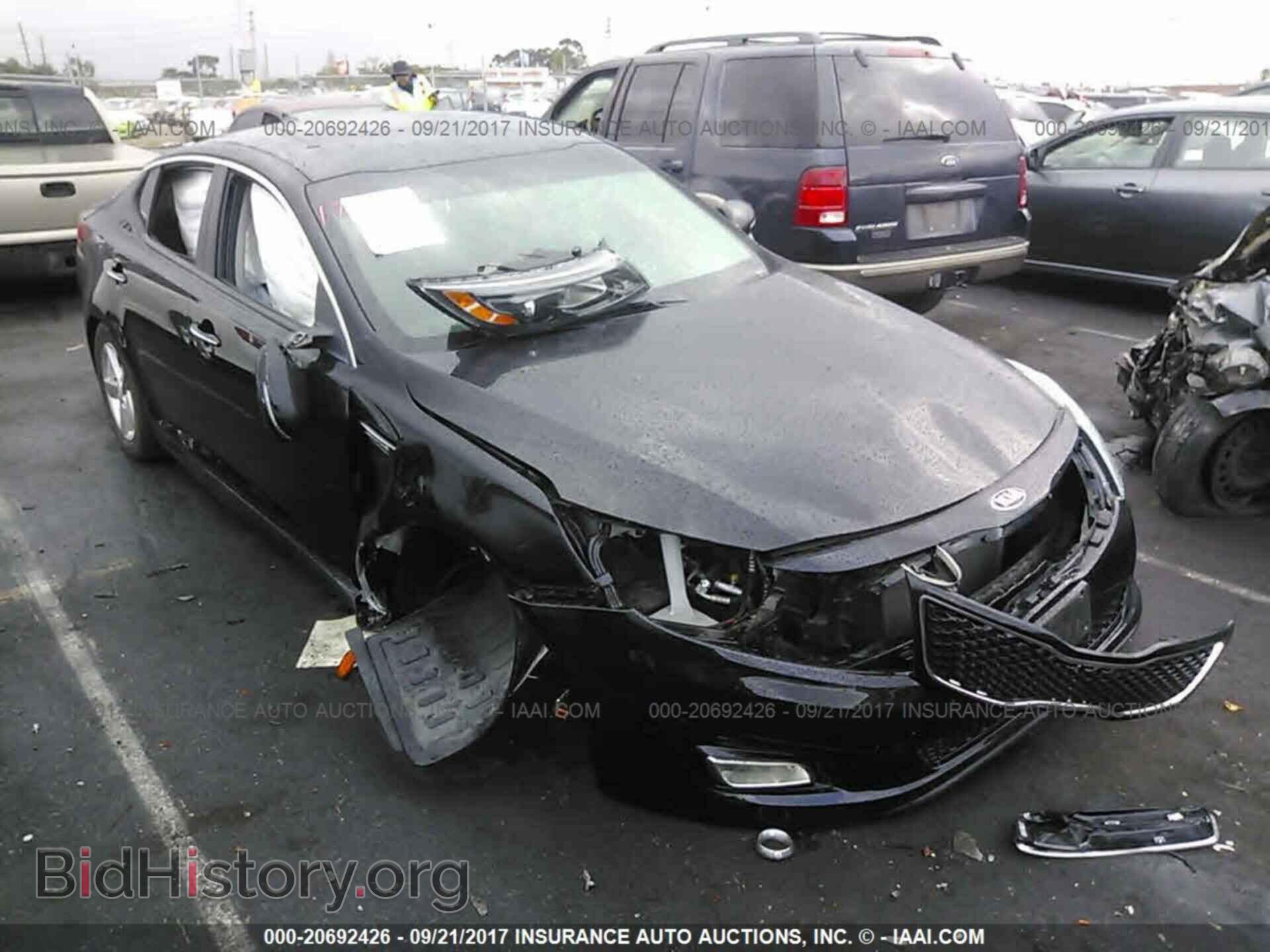 Фотография 5XXGM4A76FG467212 - Kia Optima 2015