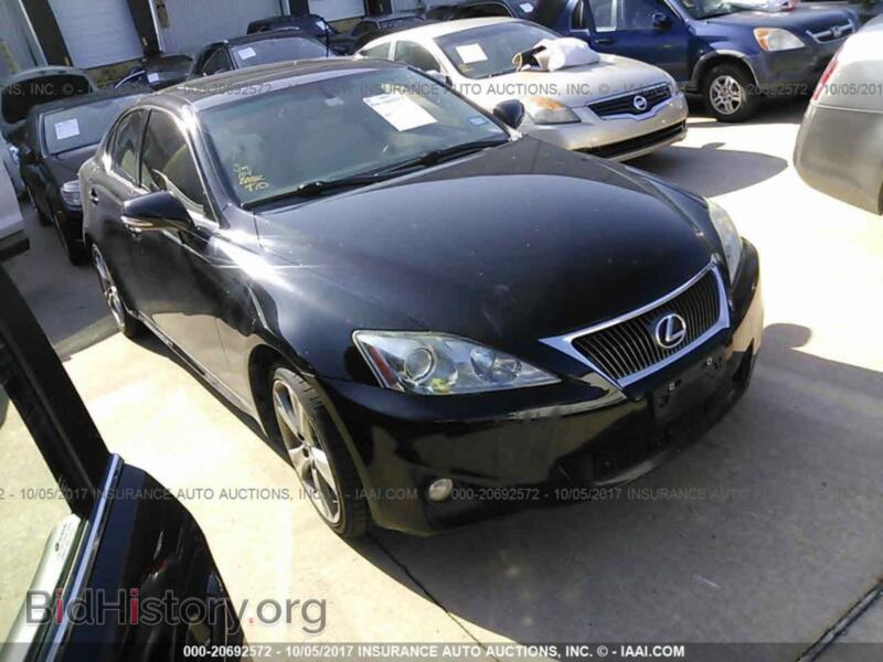 2012 Lexus IS (VIN JTHBF5C2XC5164931) — photo 1 of 10, IAAI, damage: flood