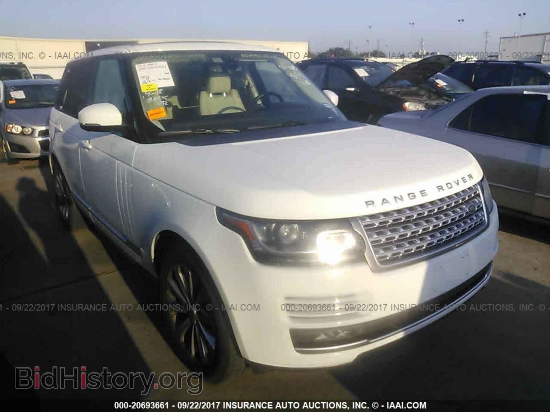 Photo SALGS2DF0DA100739 - Land rover Range rover 2013