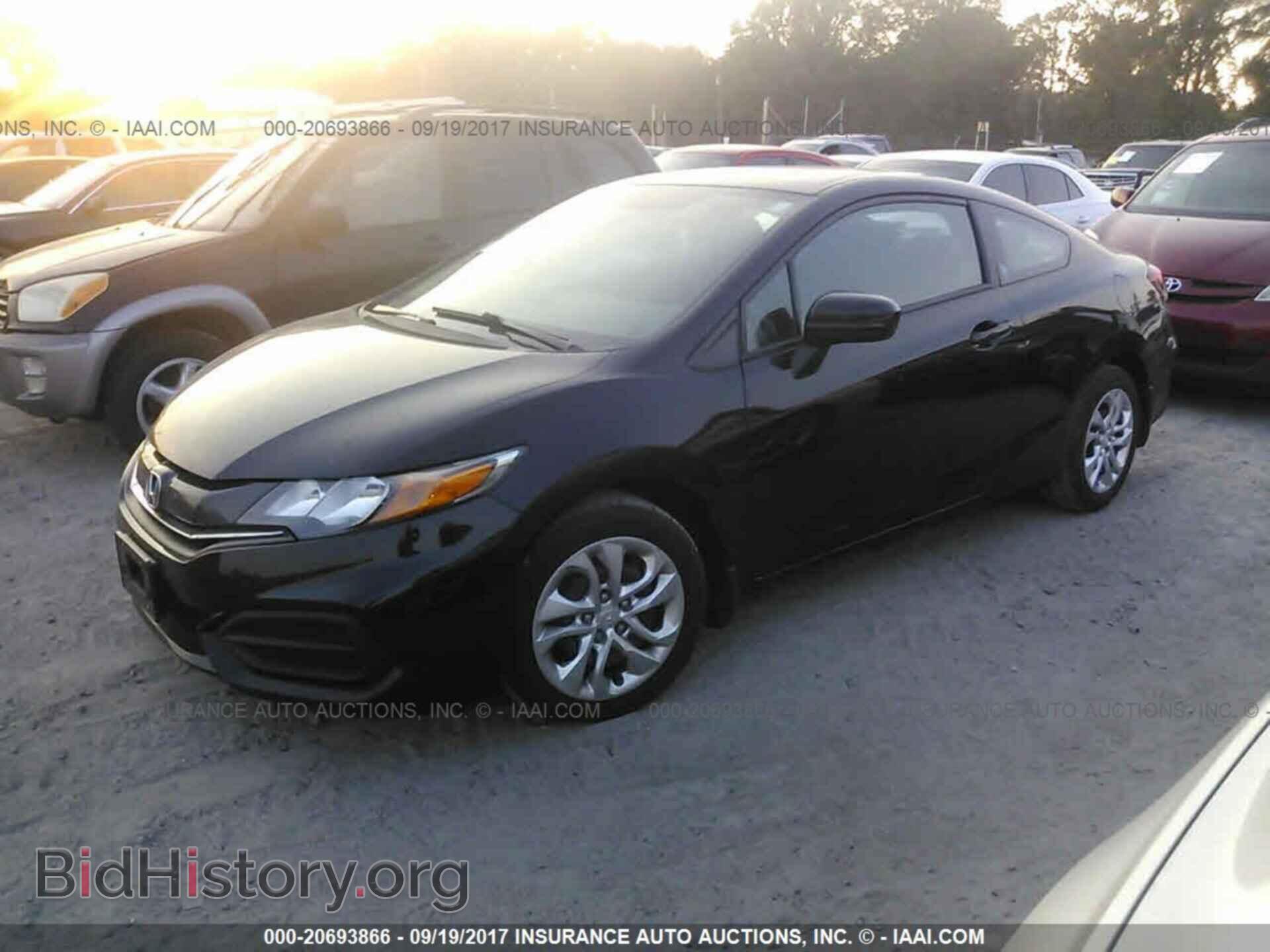2014 Honda Civic - VIN: 2HGFG3B52EH519488 - Фото 2