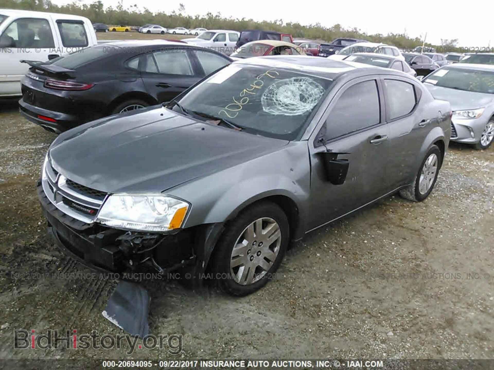 2013 Dodge Avenger - VIN: 1C3CDZAB8DN617892 - Фото 2