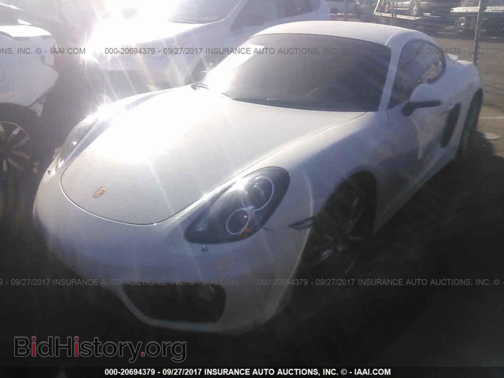 2015 Porsche Cayman - VIN: WP0AA2A89FK160814 - Фото 2
