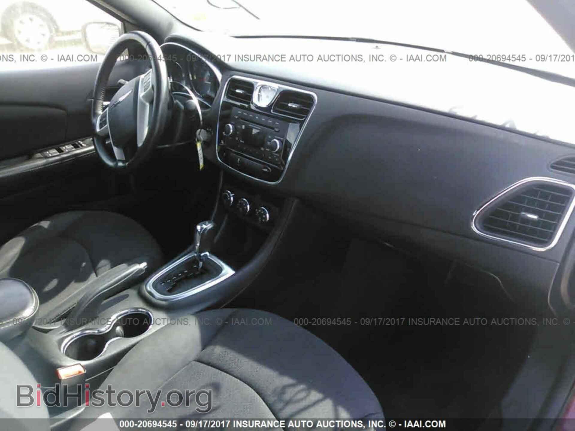 2013 Chrysler 200 - VIN: 1C3CCBBB0DN714366 - Photo 5