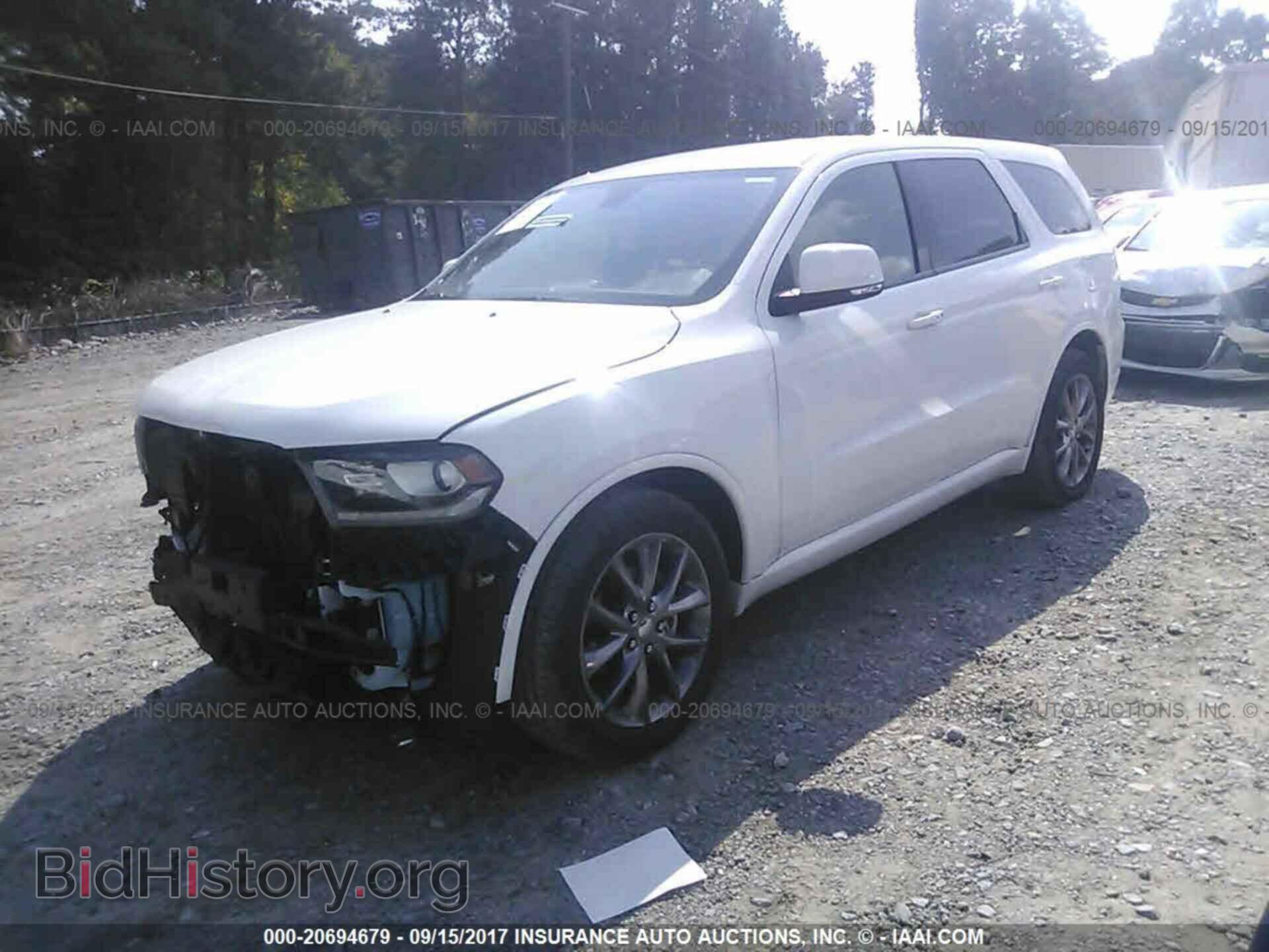 2017 Dodge Durango - VIN: 1C4RDHDG1HC796527 - Фото 2