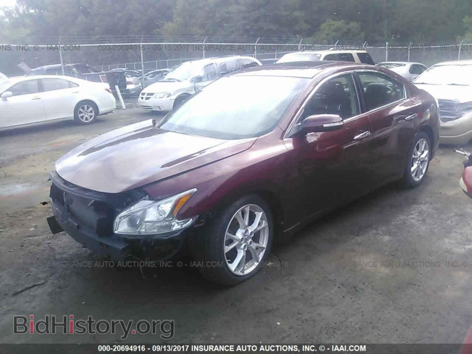 2012 Nissan Maxima - VIN: 1N4AA5APXCC856005 - Фото 2