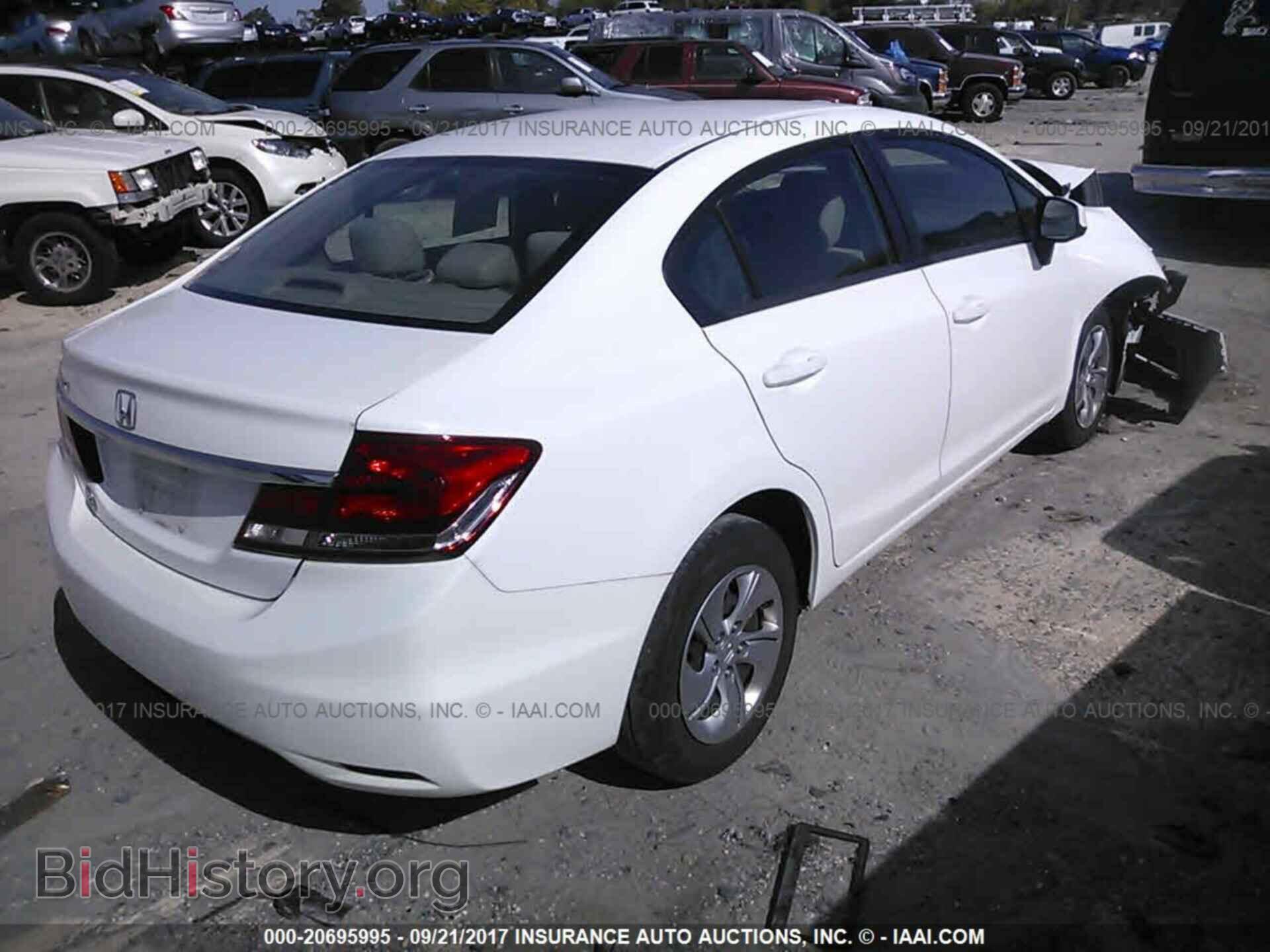2013 Honda Civic - VIN: 19XFB2F55DE205619 - Фото 4