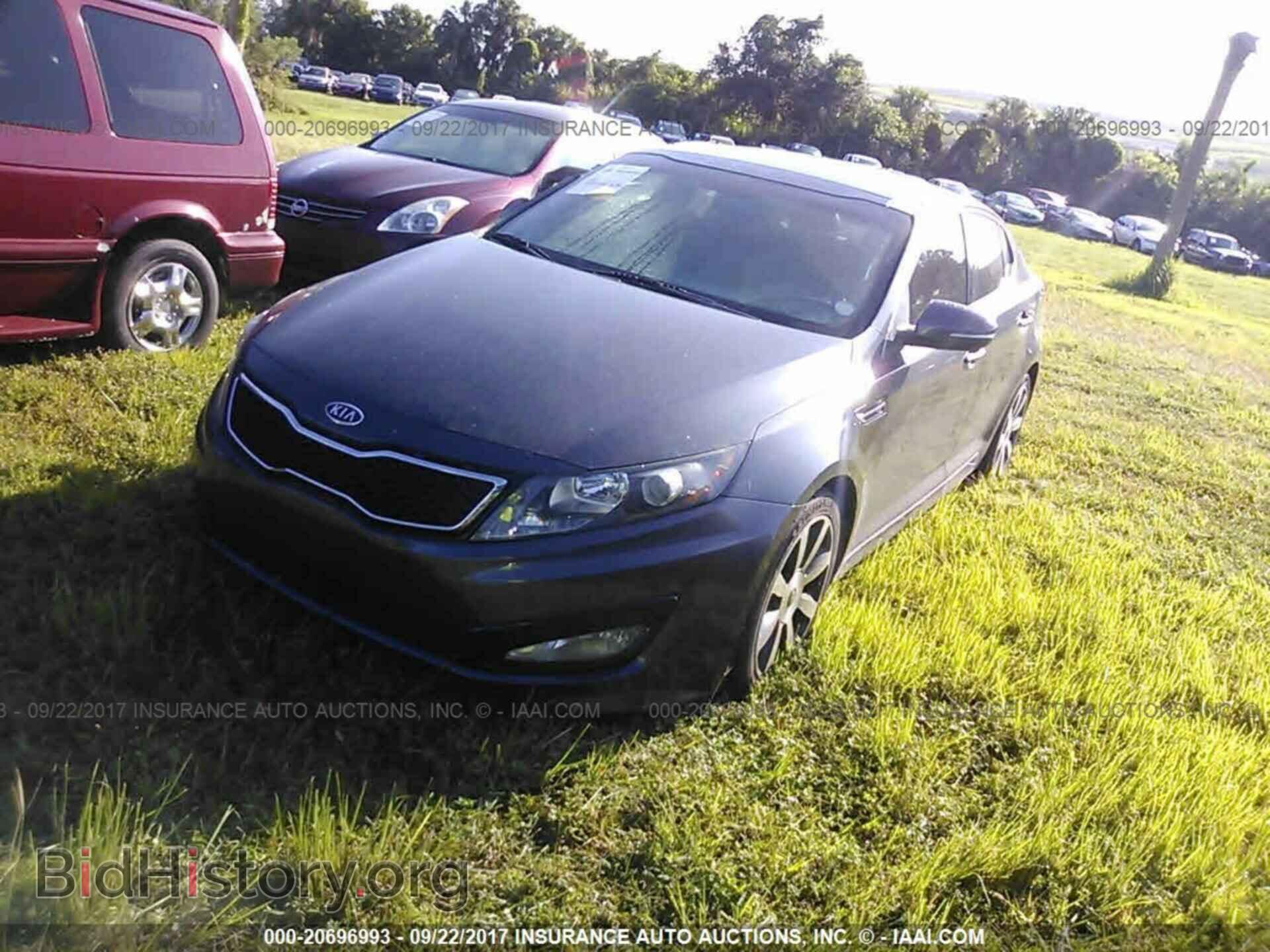 2011 Kia Optima - VIN: KNAGR4A62B5160558 - Фото 2
