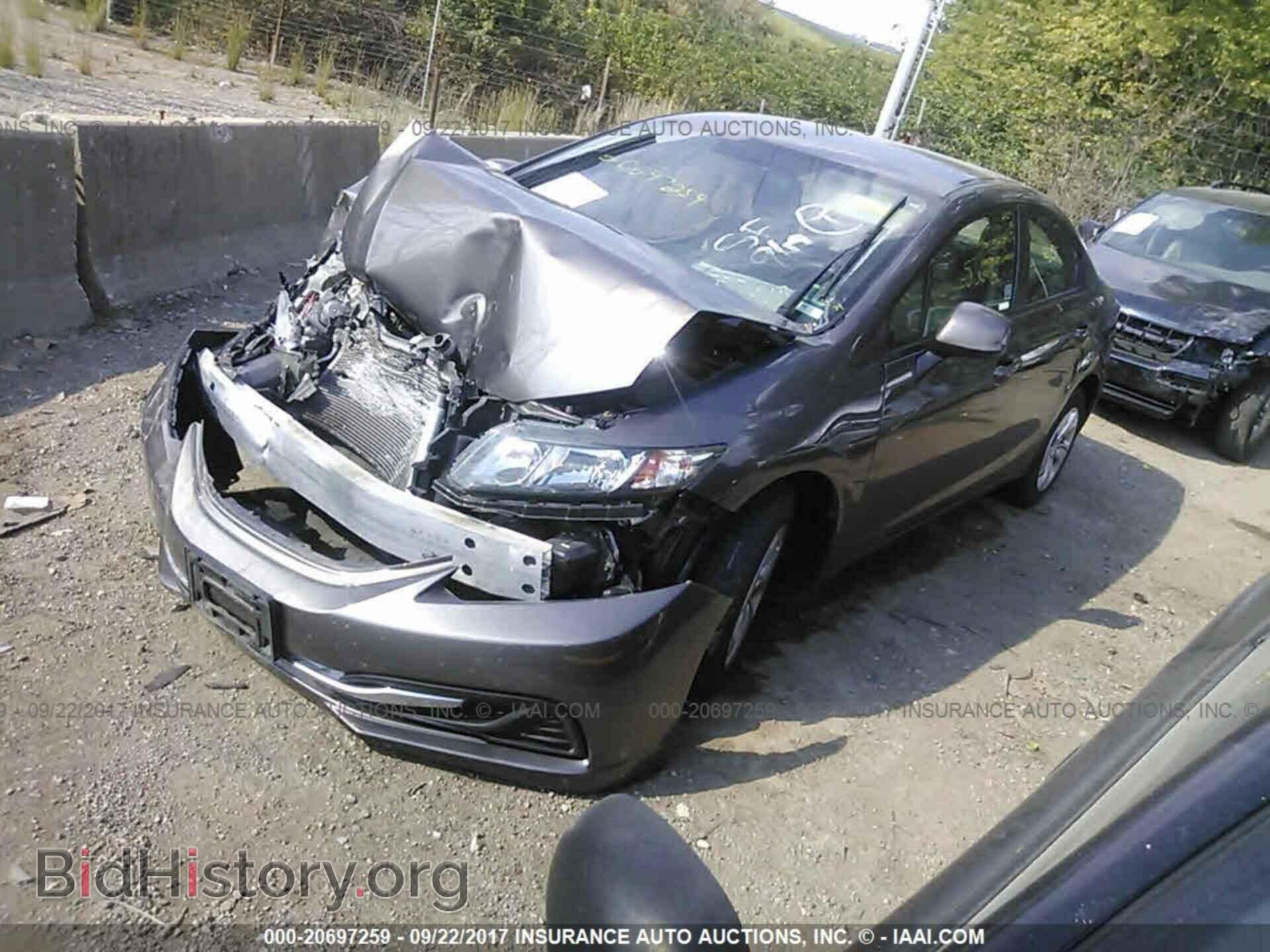 2013 Honda Civic - VIN: 19XFB2F50DE212767 - Фото 2