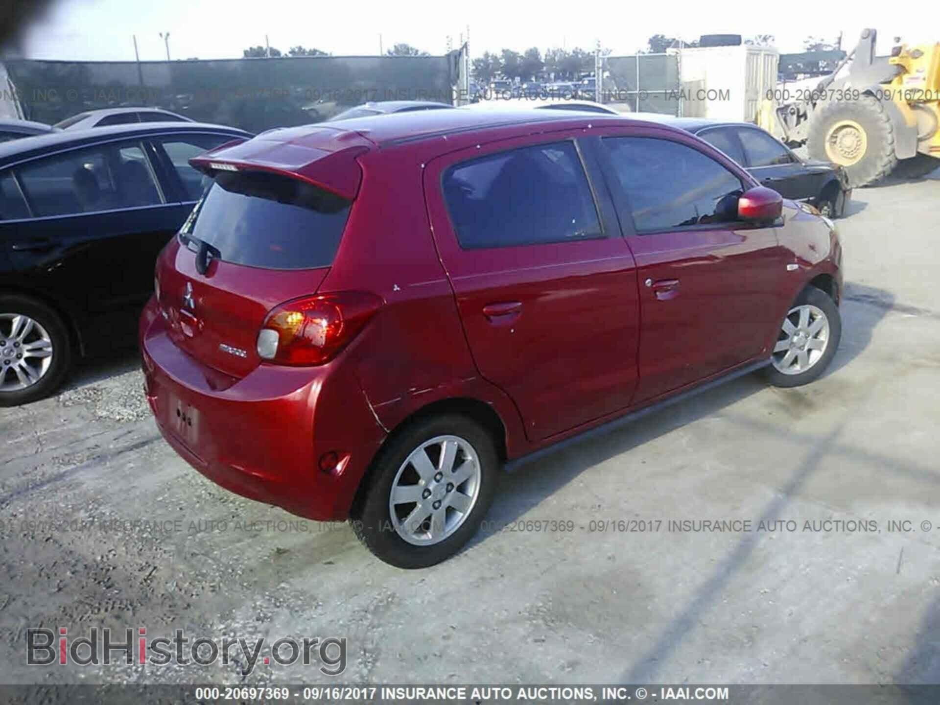 2014 Mitsubishi Mirage - VIN: ML32A4HJ4EH022024 - Фото 4