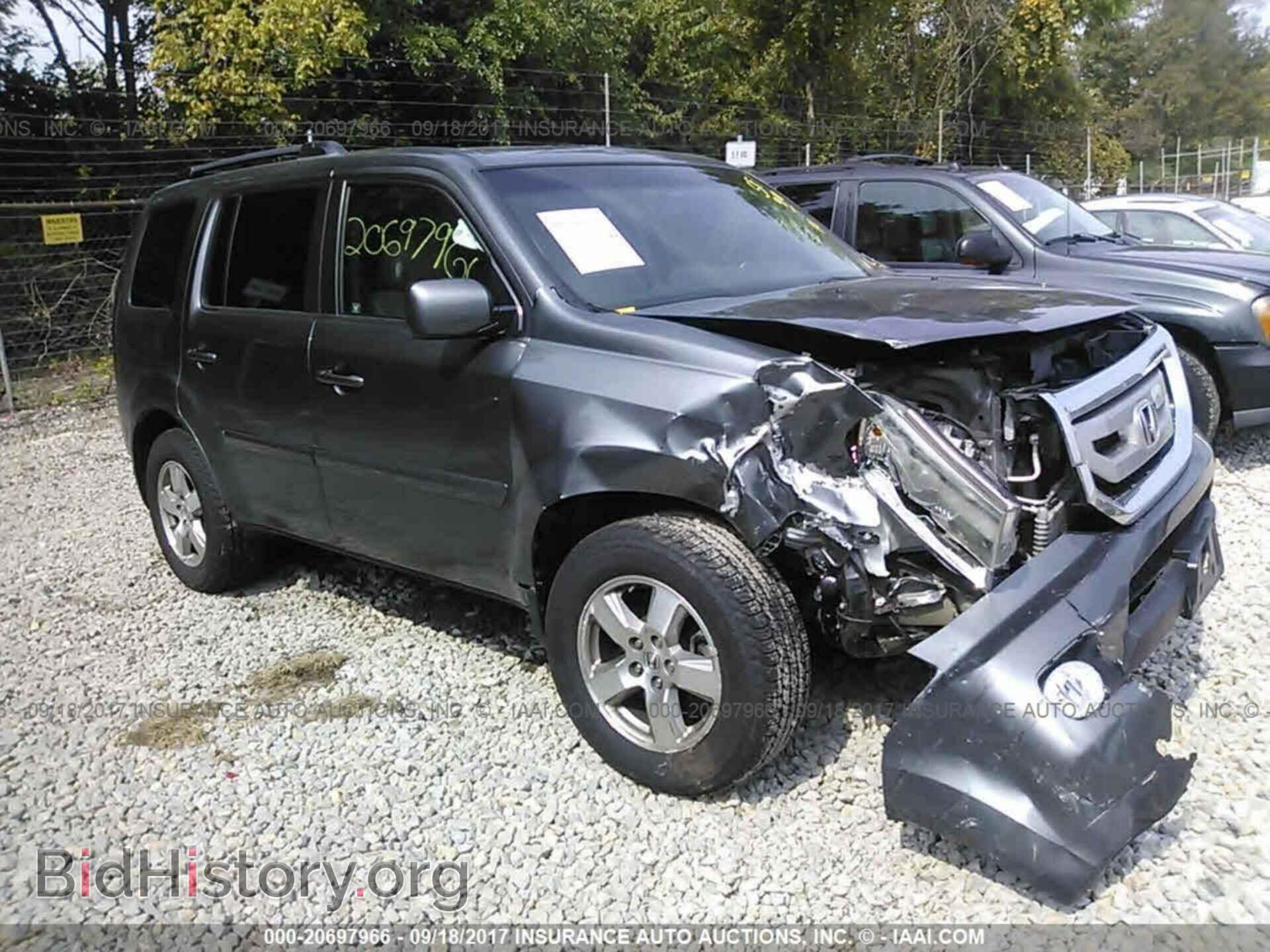 Photo 5FNYF4H71BB069620 - Honda Pilot 2011
