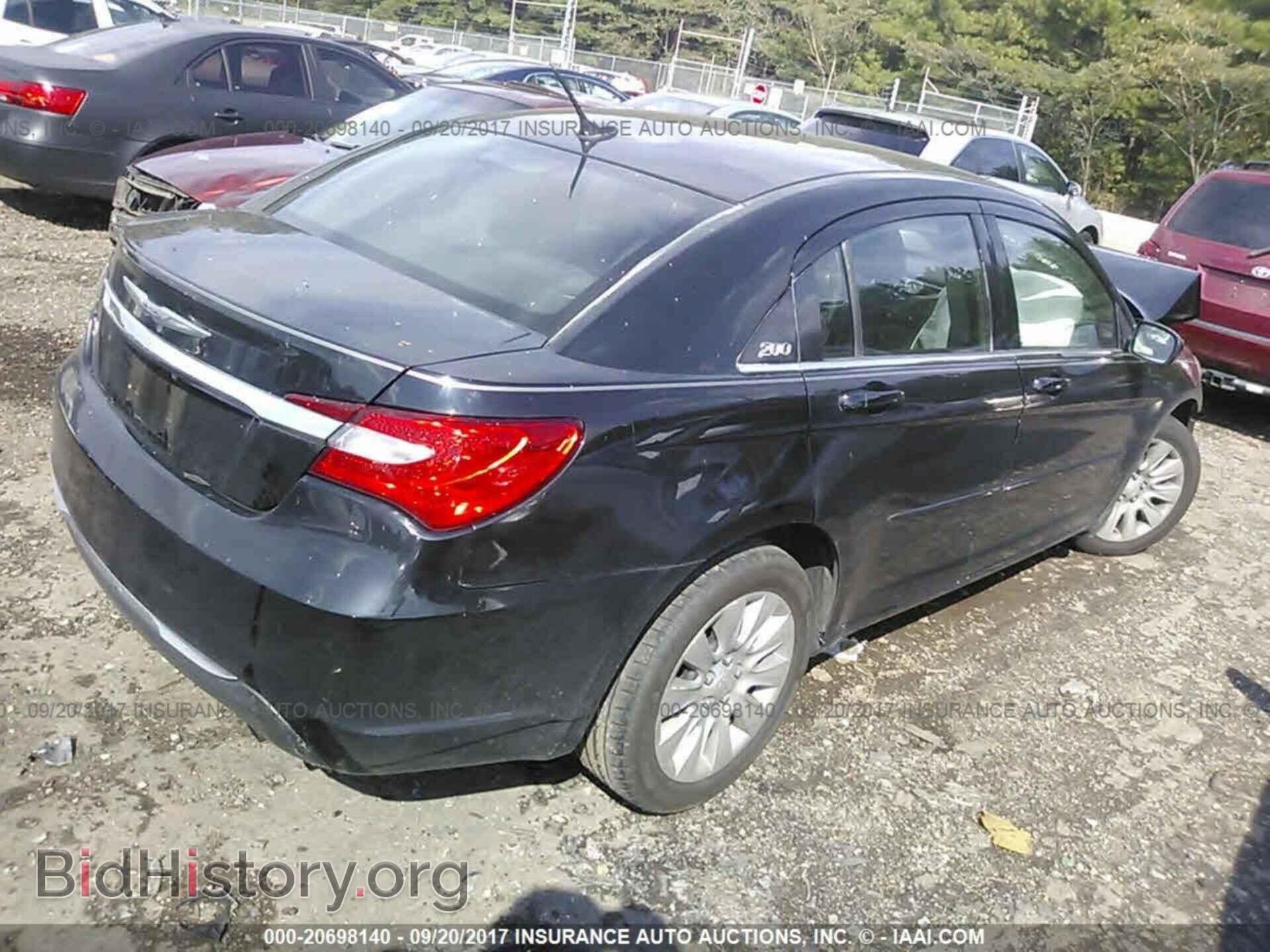 2012 Chrysler 200 - VIN: 1C3CCBAB9CN201617 - Фото 4