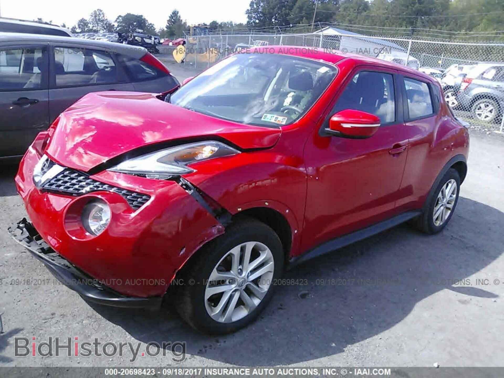2015 Nissan Juke - VIN: JN8AF5MVXFT556060 - Фото 2