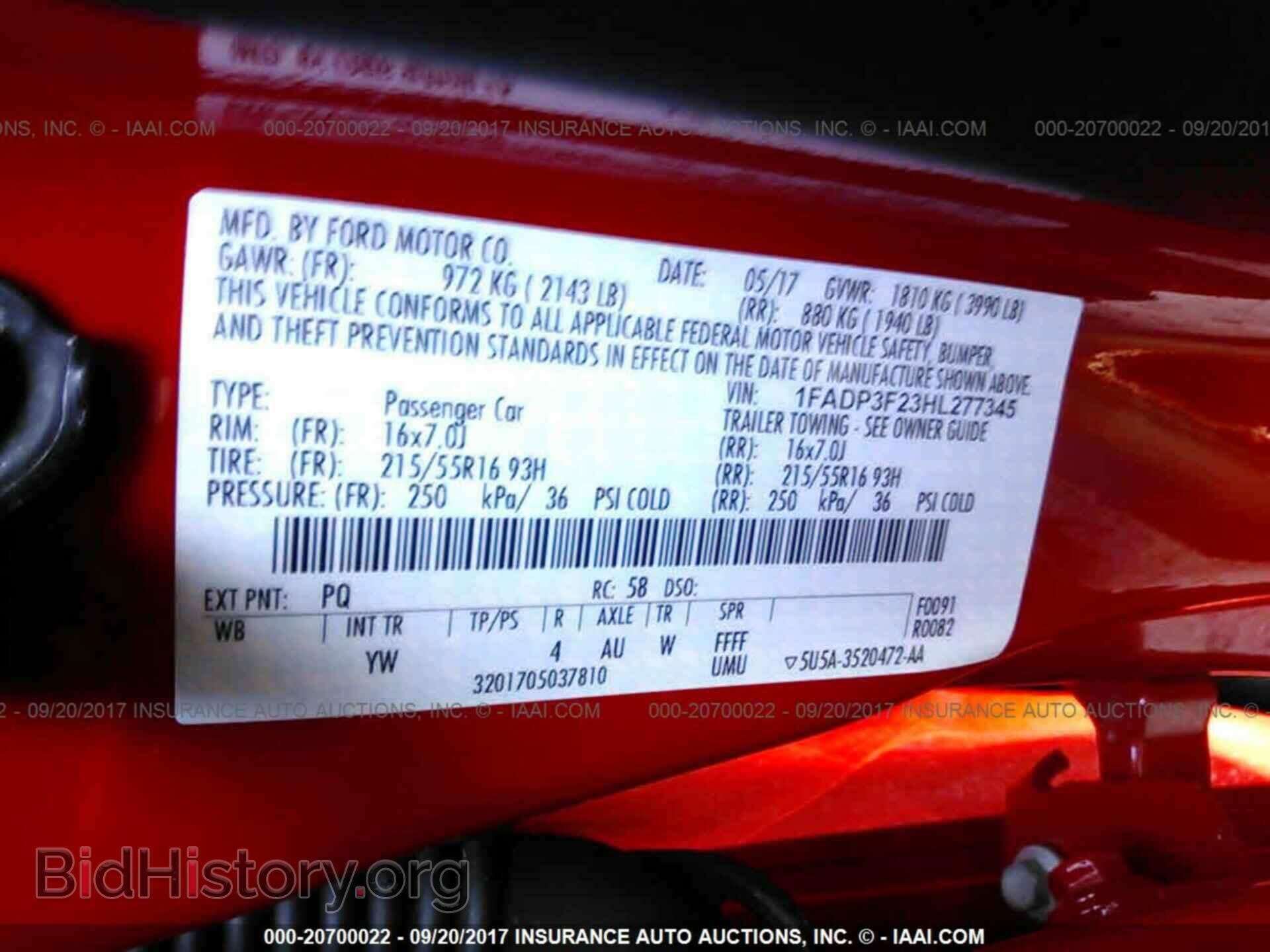 2017 Ford Focus - VIN: 1FADP3F23HL277345 - Photo 9