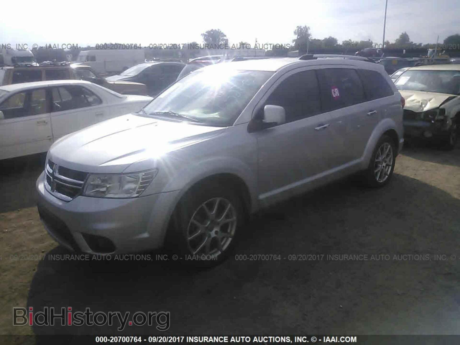 2012 Dodge Journey - VIN: 3C4PDCDG0CT296527 - Фото 2