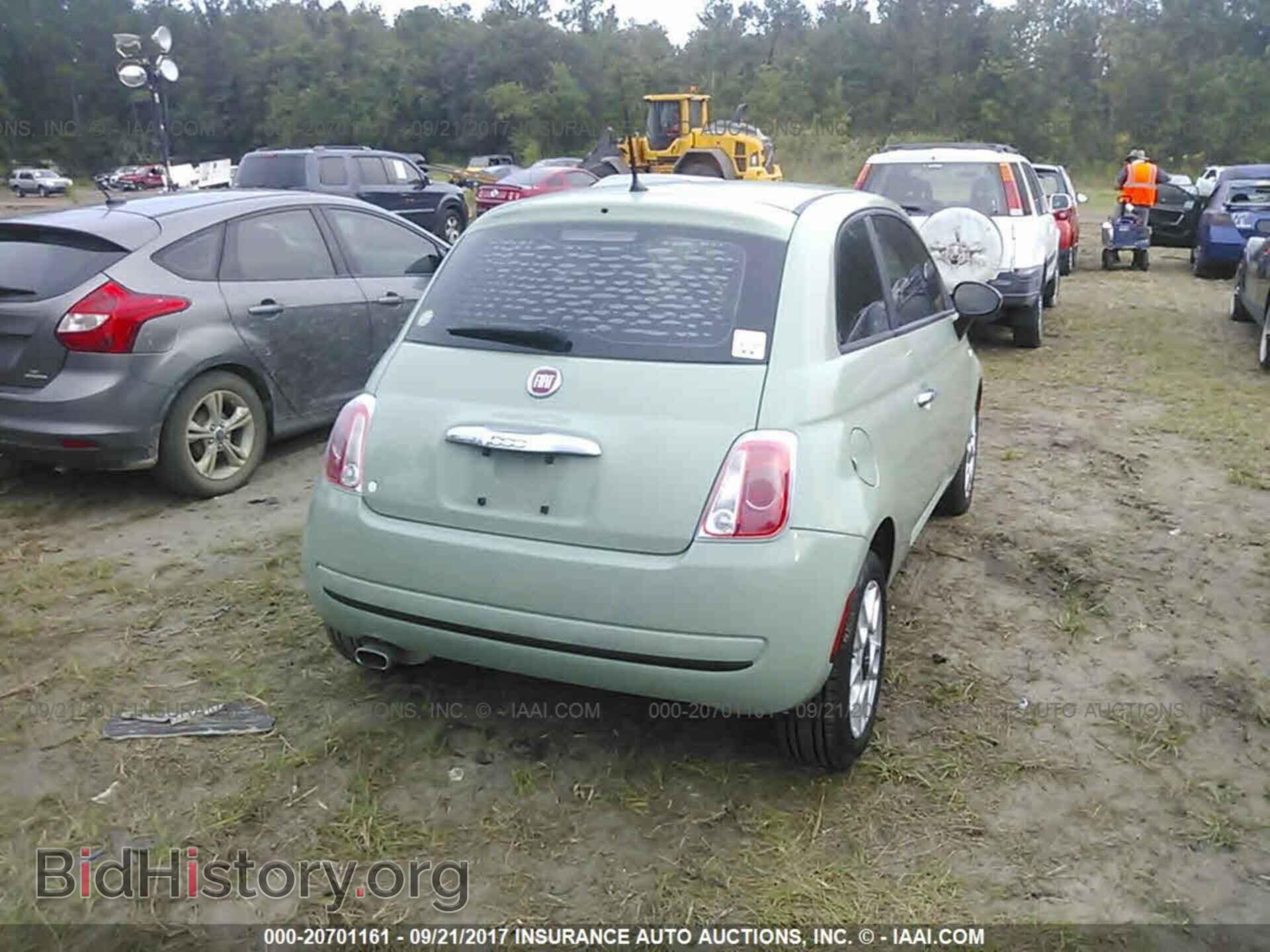 2012 Fiat 500 - VIN: 3C3CFFAR8CT343839 - Фото 4