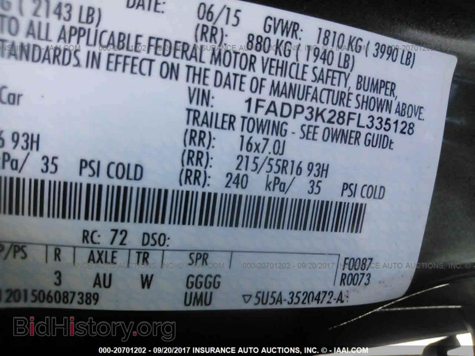 2015 Ford Focus - VIN: 1FADP3K28FL335128 - Photo 9