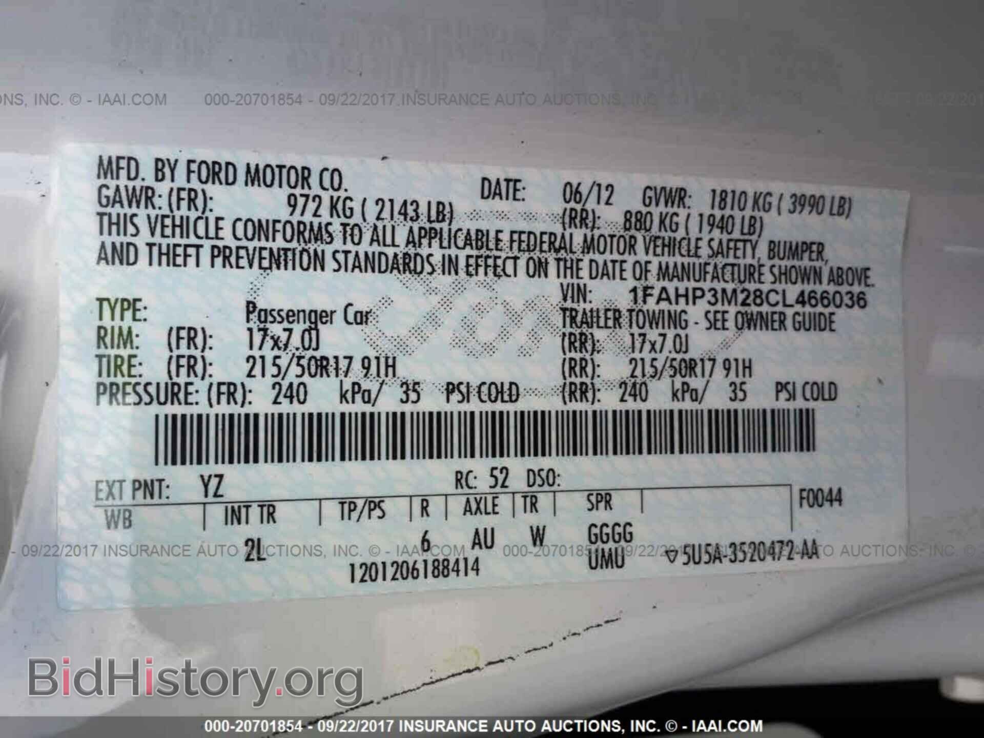 2012 Ford Focus - VIN: 1FAHP3M28CL466036 - Photo 9