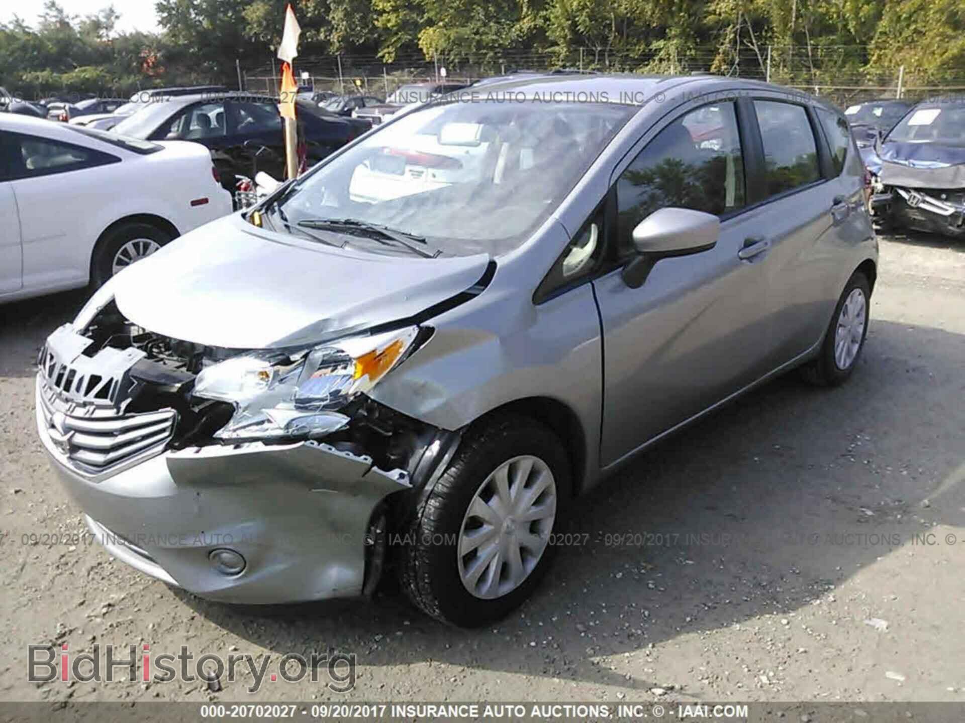 2015 Nissan Versa note - VIN: 3N1CE2CP1FL377034 - Фото 2