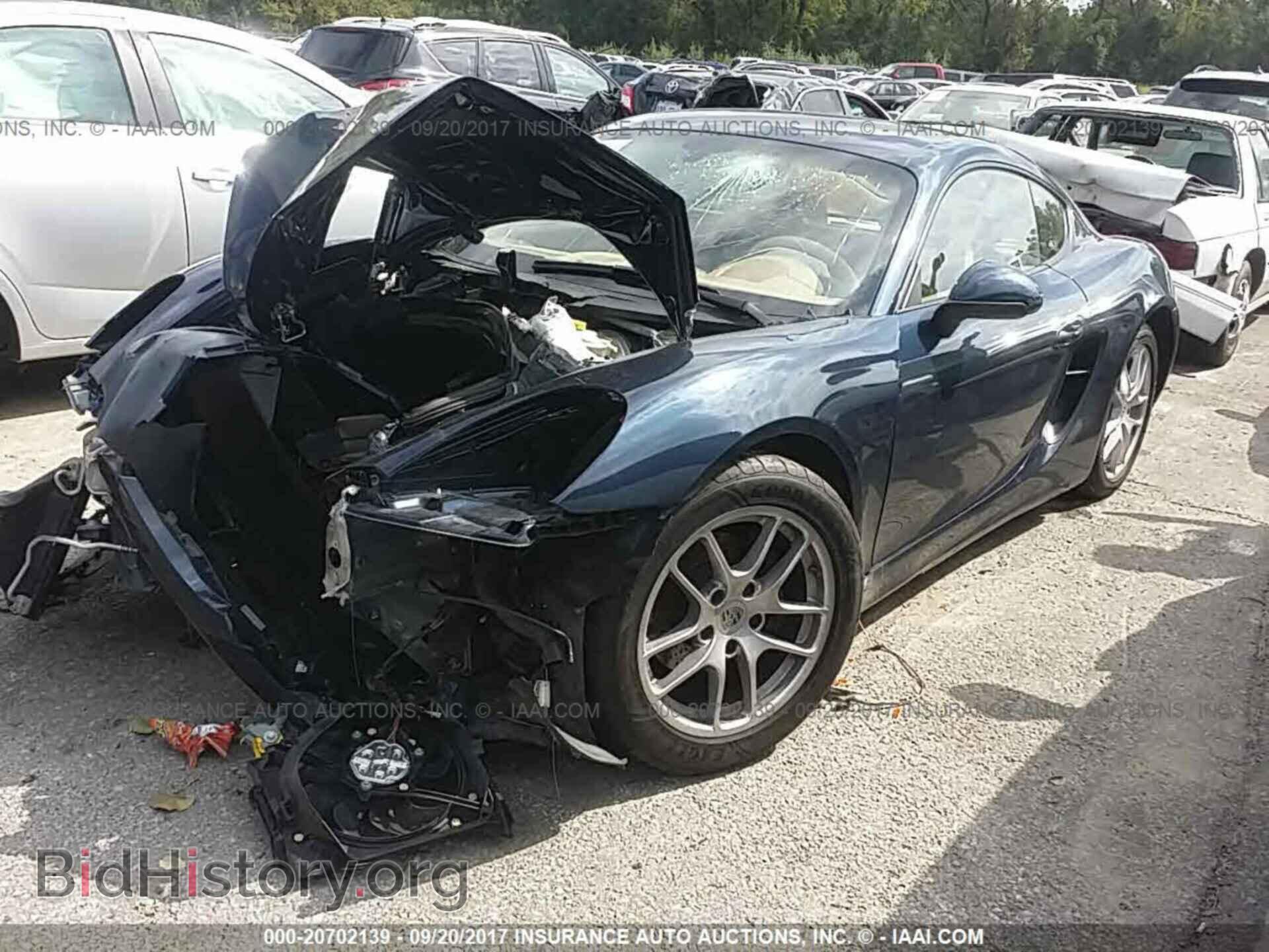 2015 Porsche Cayman - VIN: WP0AA2A87FK160939 - Фото 2