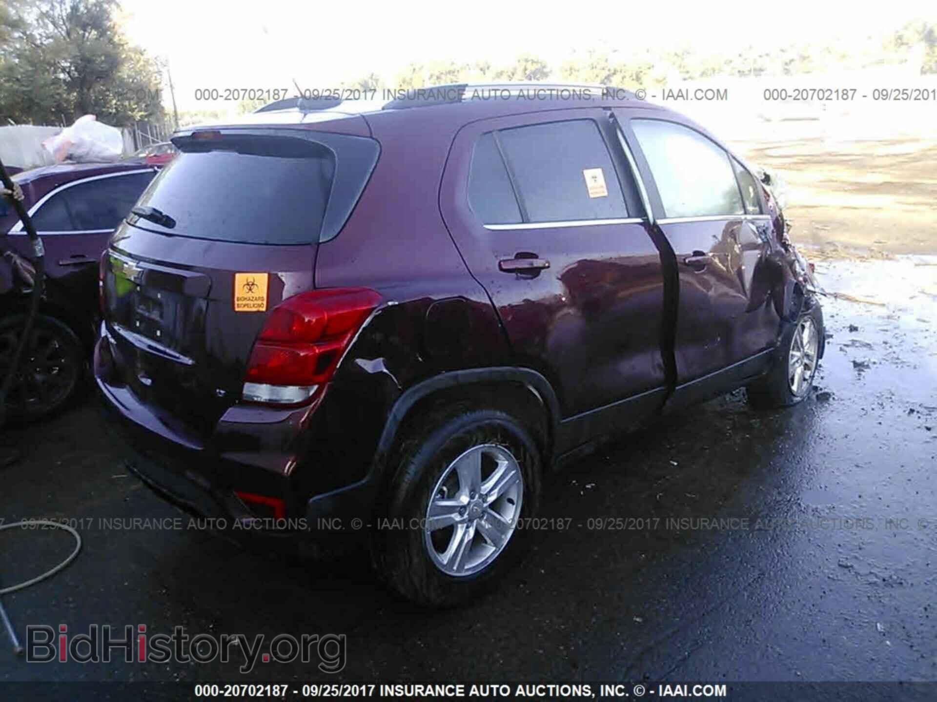 2017 CHEVROLET TRAX - VIN: 3GNCJPSB6HL239575 - Фото 4