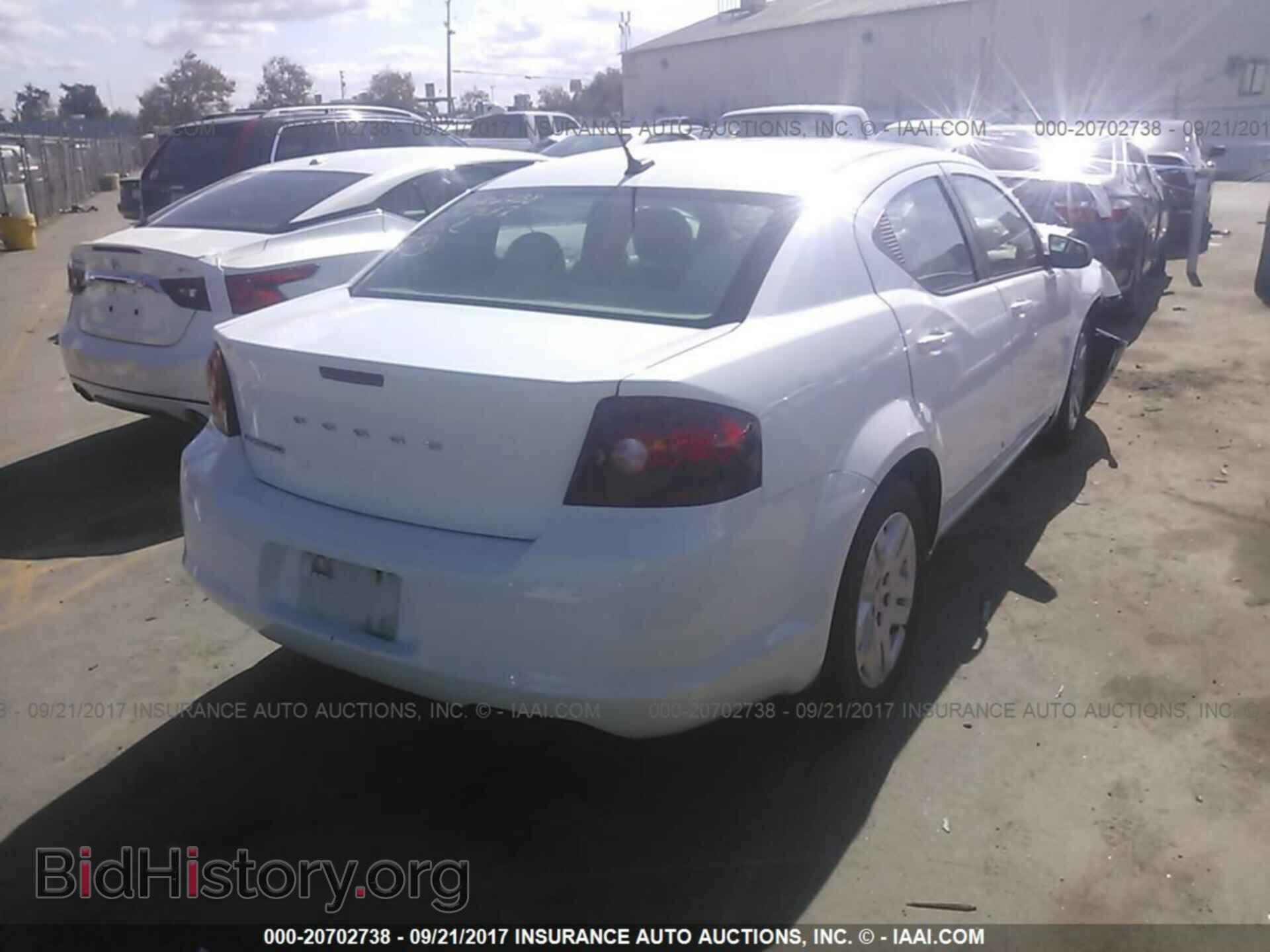 2012 Dodge Avenger - VIN: 1C3CDZAB4CN167849 - Фото 4