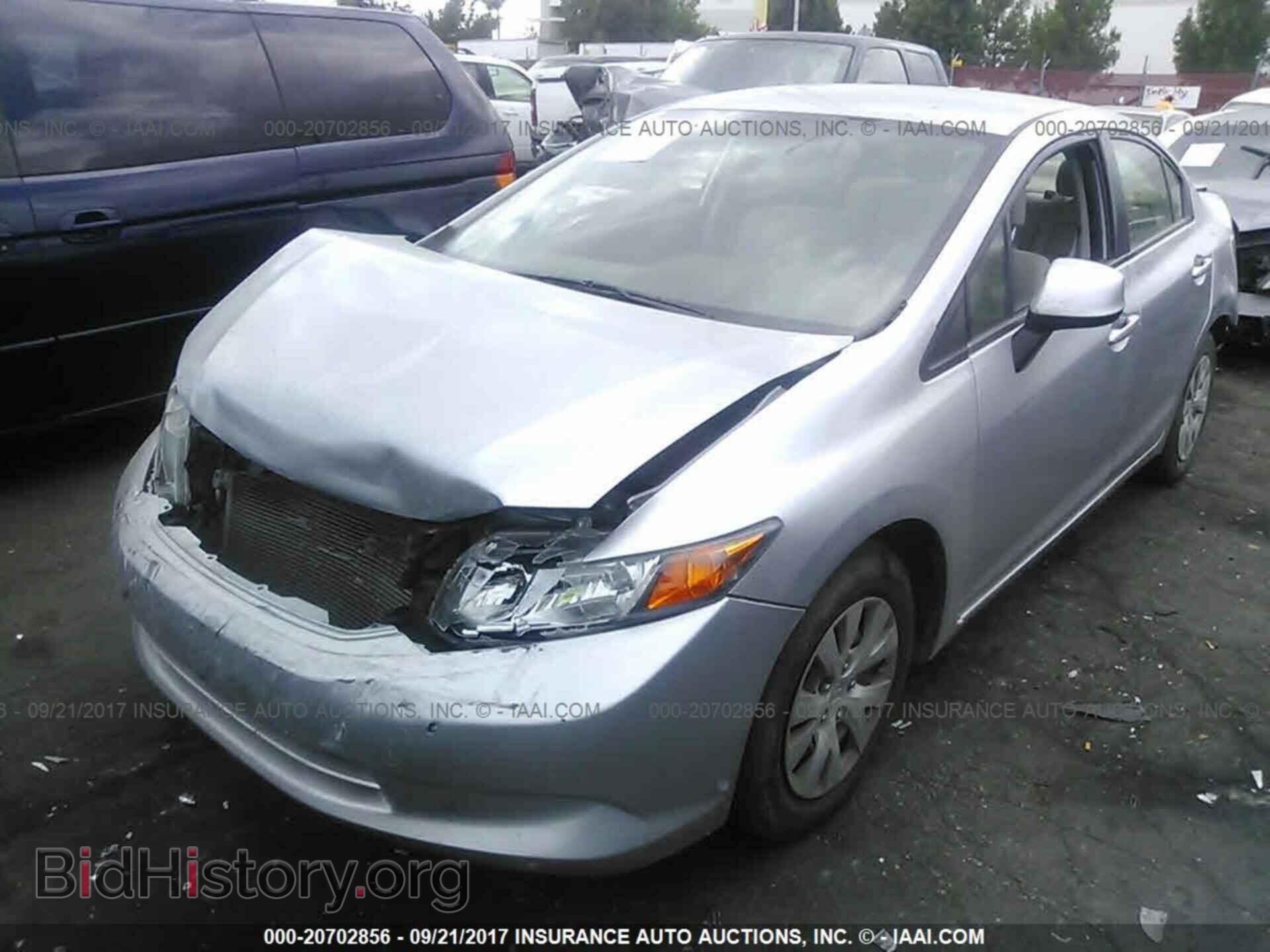 2012 Honda Civic - VIN: JHMFB2F59CS004994 - Photo 2