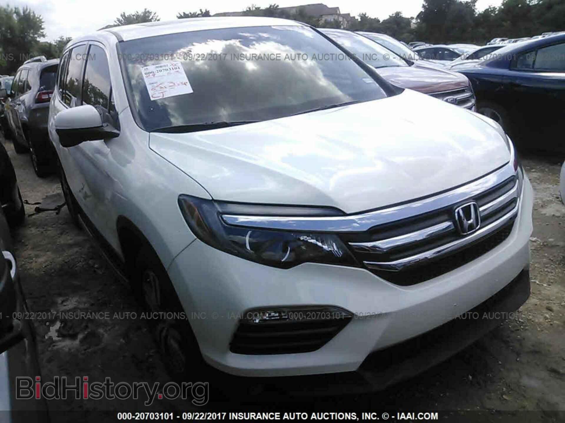 Фотография 5FNYF5H85GB049716 - Honda Pilot 2016