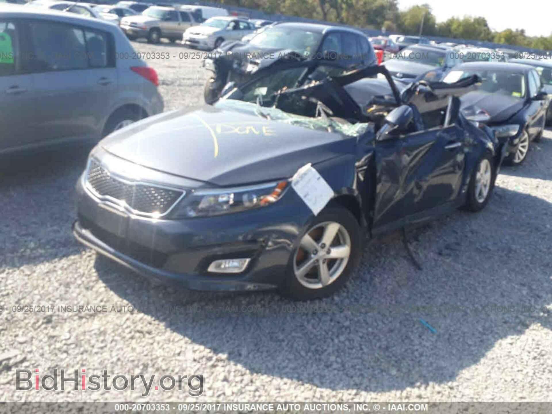 2015 Kia Optima - VIN: KNAGM4A72F5541839 - Photo 2
