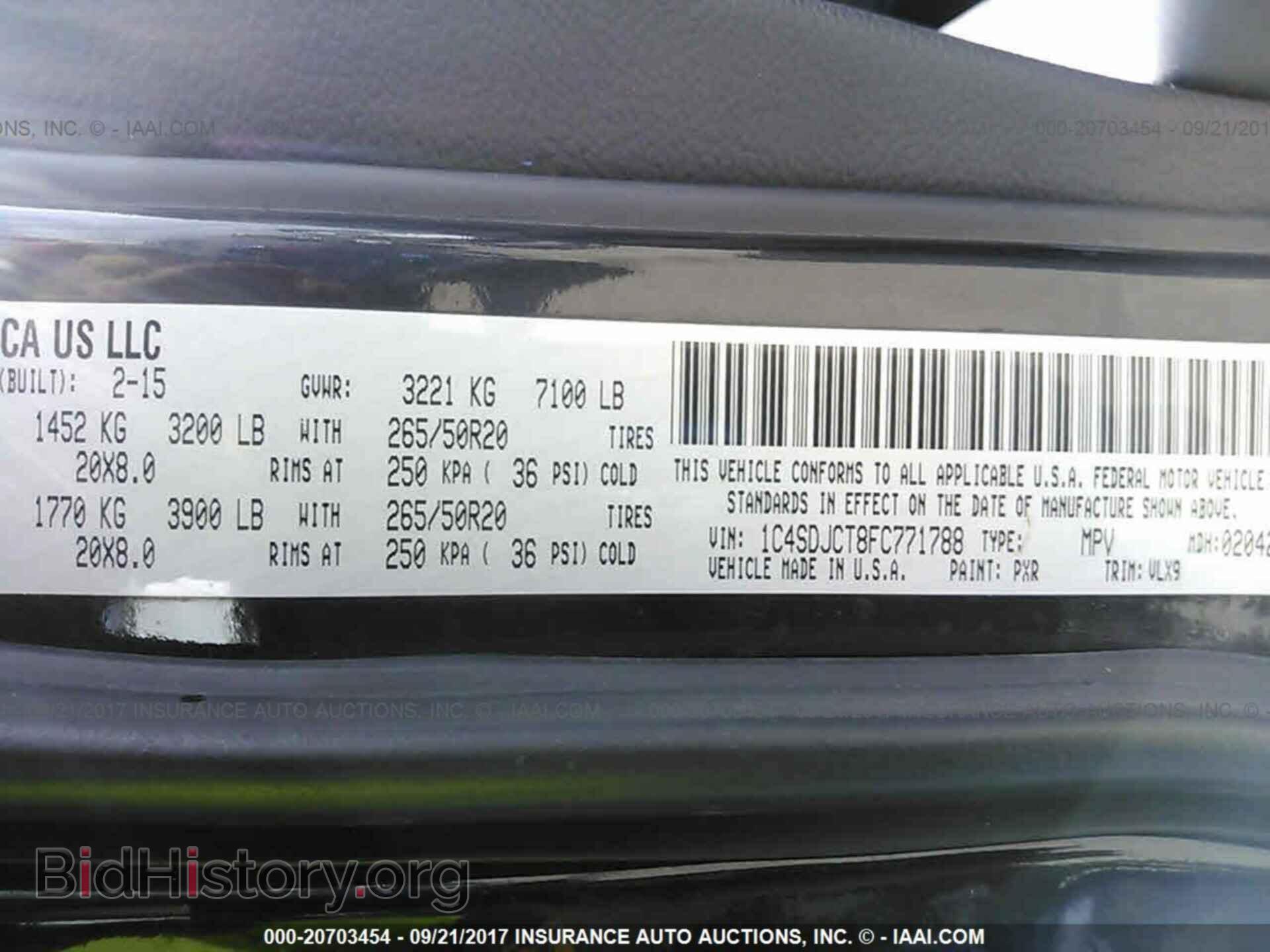2015 Dodge Durango - VIN: 1C4SDJCT8FC771788 - Photo 9