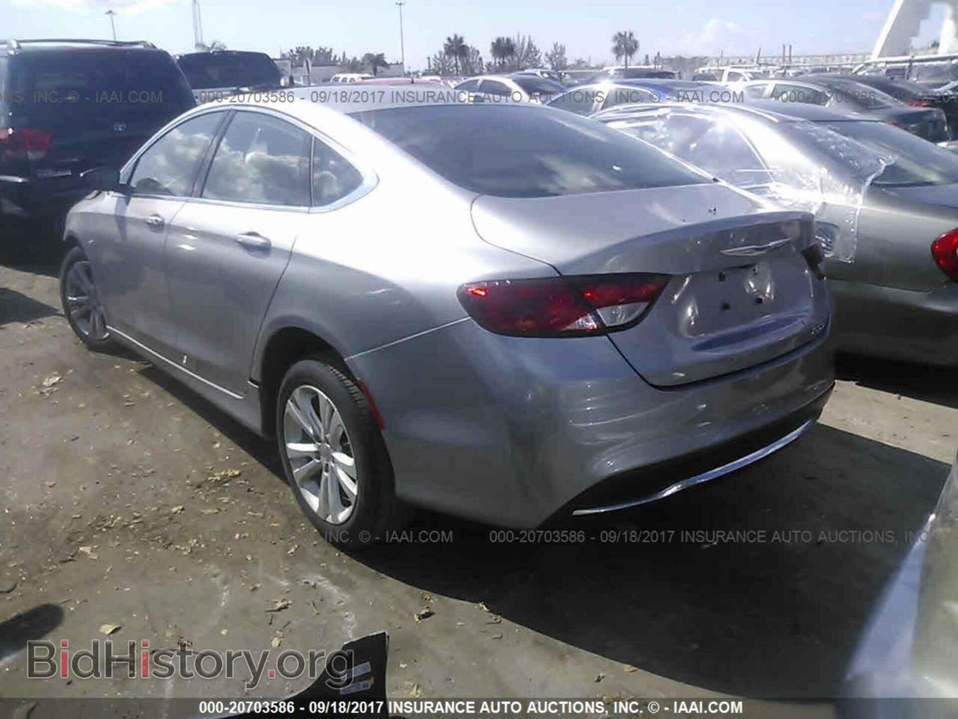 2015 Chrysler 200 - VIN: 1C3CCCAB7FN693462 - Photo 3
