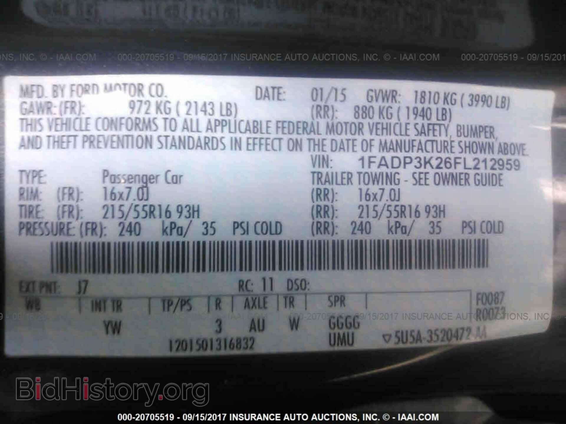 2015 Ford Focus - VIN: 1FADP3K26FL212959 - Photo 9