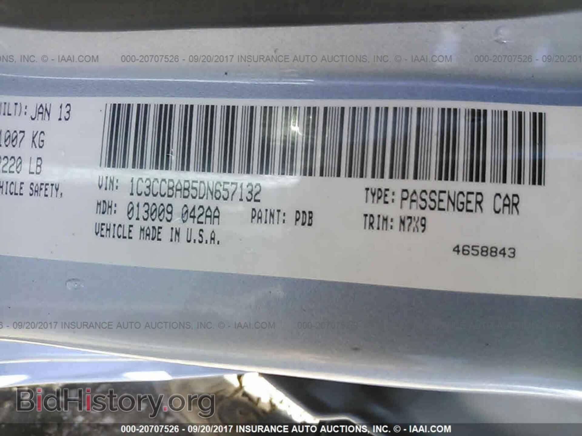2013 Chrysler 200 - VIN: 1C3CCBAB5DN657132 - Photo 9
